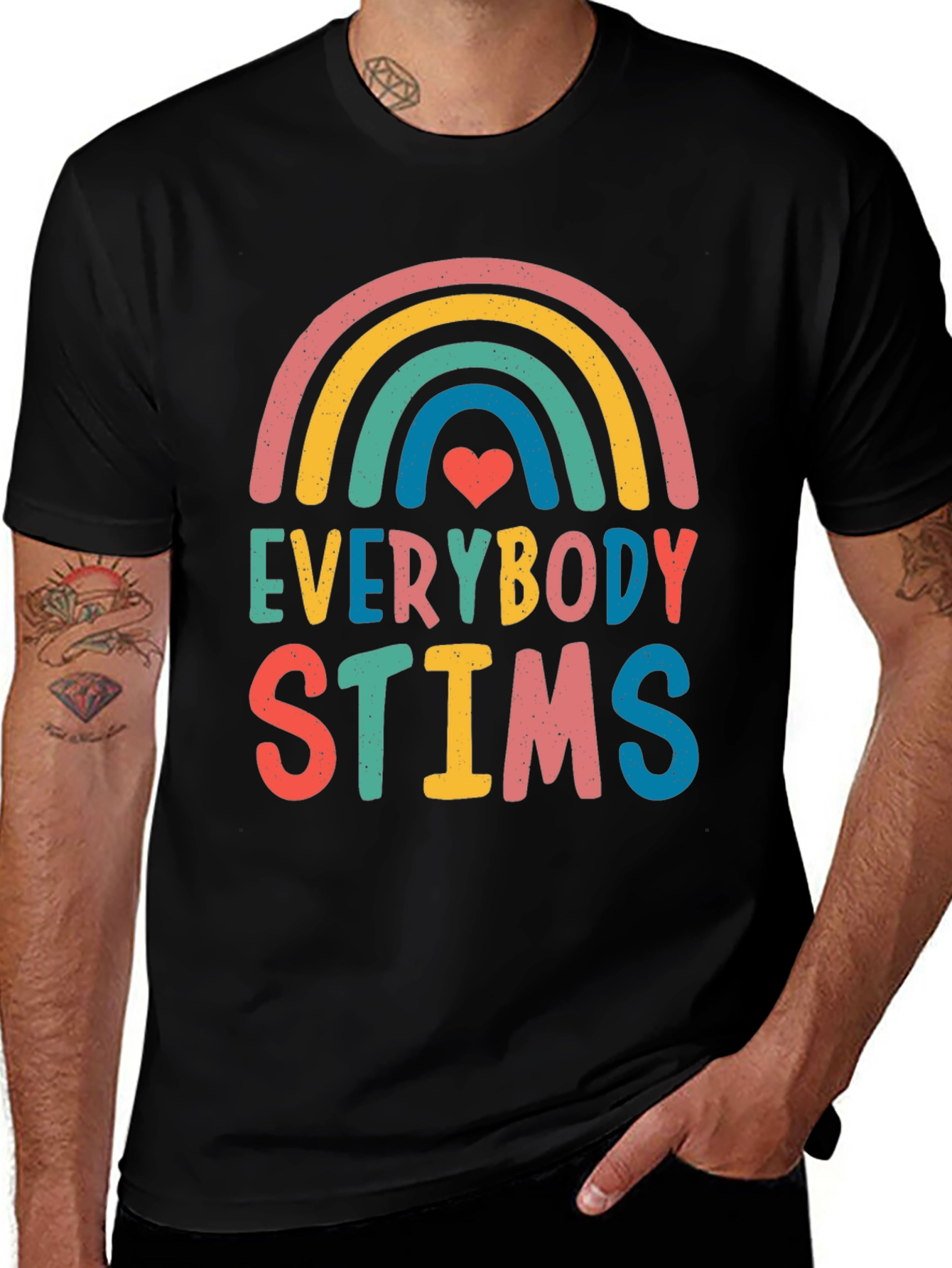 Everybody Stims T-Shirt - Autism Acceptance