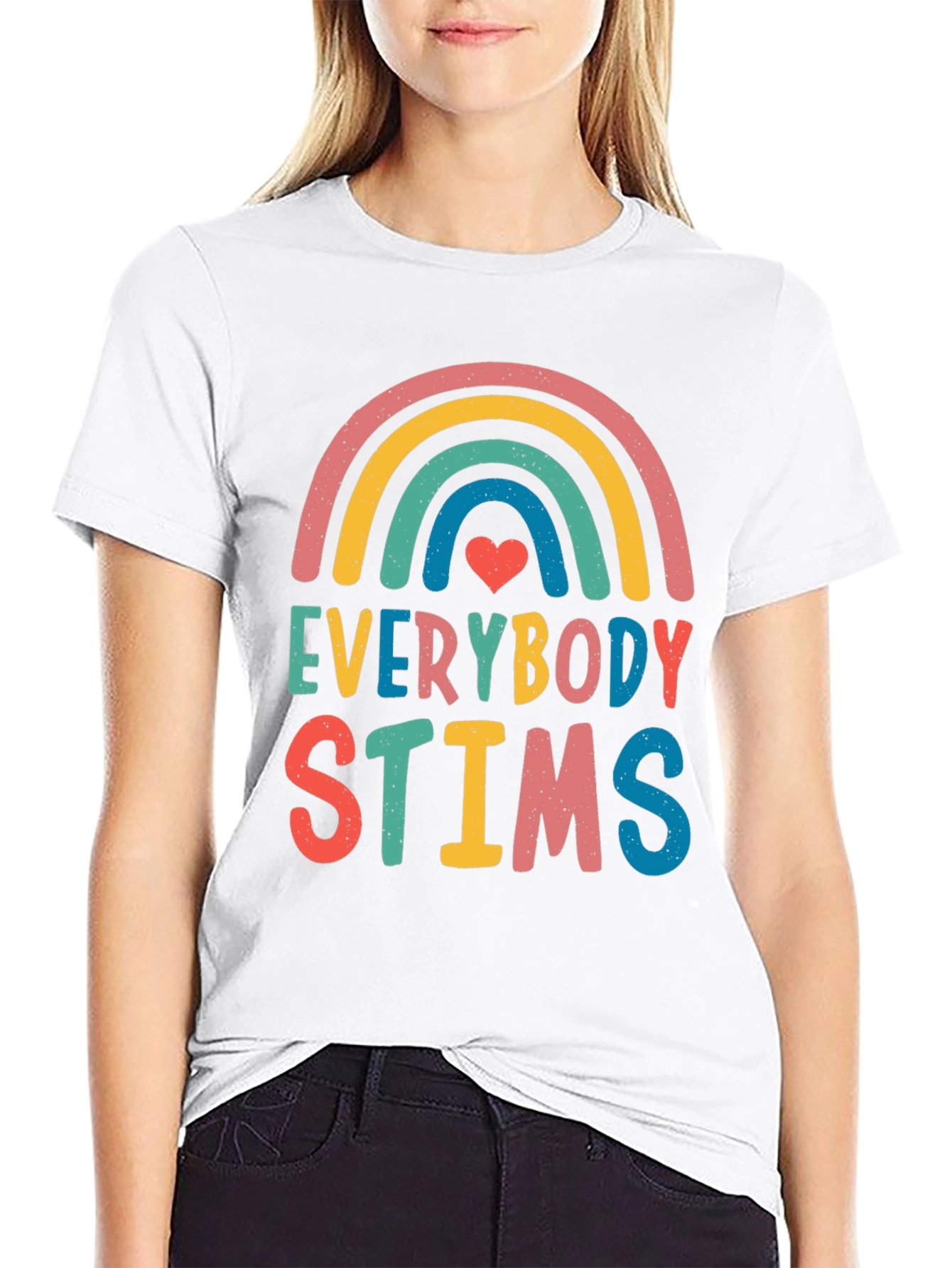 Everybody Stims T-Shirt - Autism Acceptance
