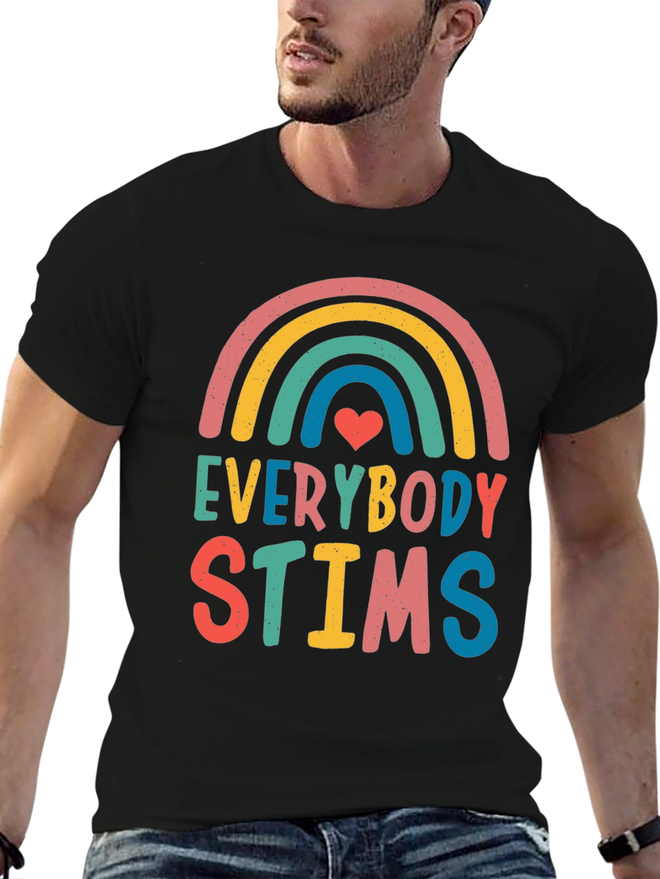 Everybody Stims T-Shirt - Autism Acceptance