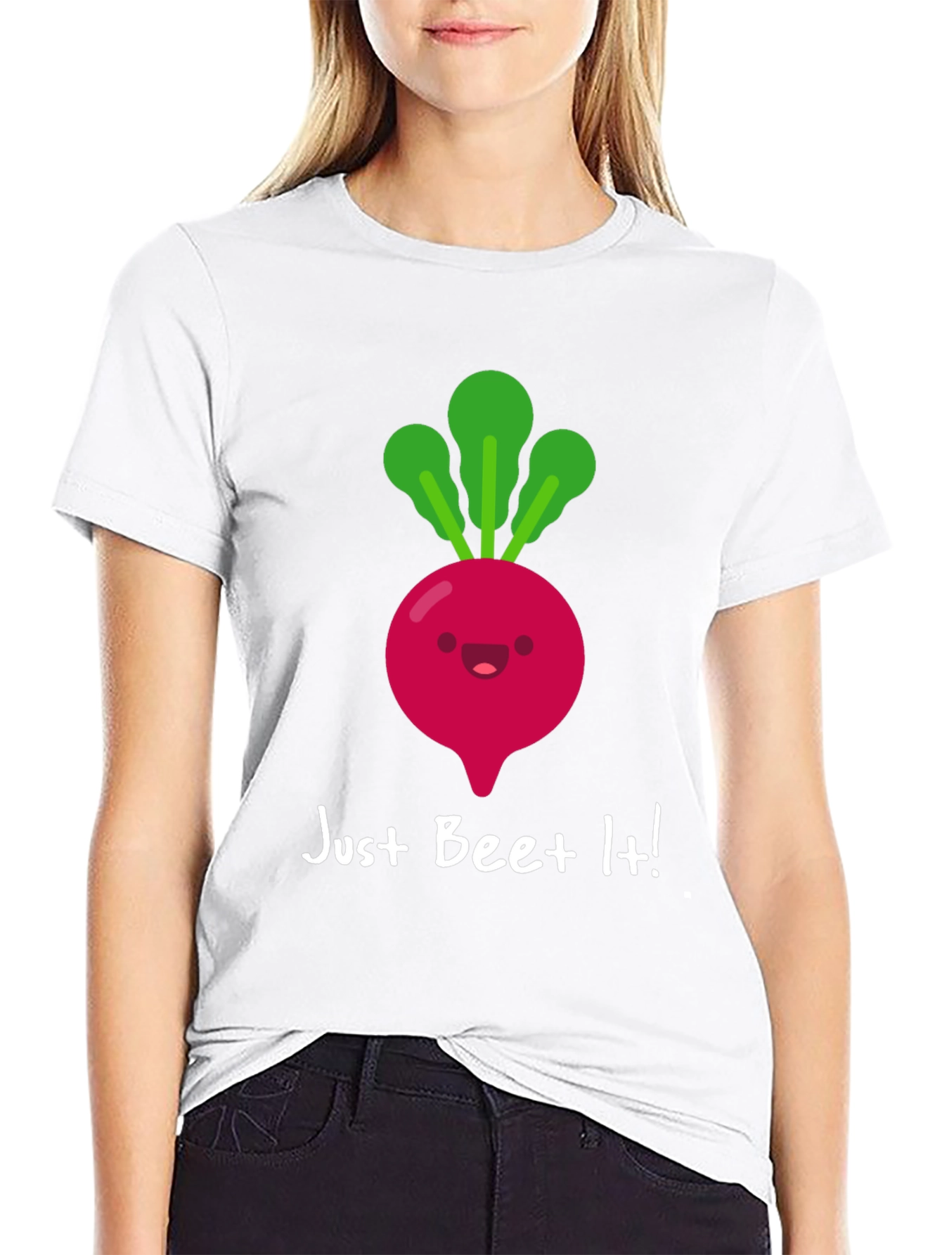 Just Beet It! Graphic T-Shirt - Funny Foodie Tee