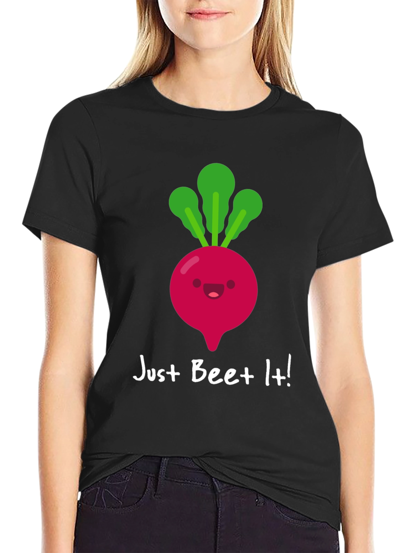 Just Beet It! Graphic T-Shirt - Funny Foodie Tee