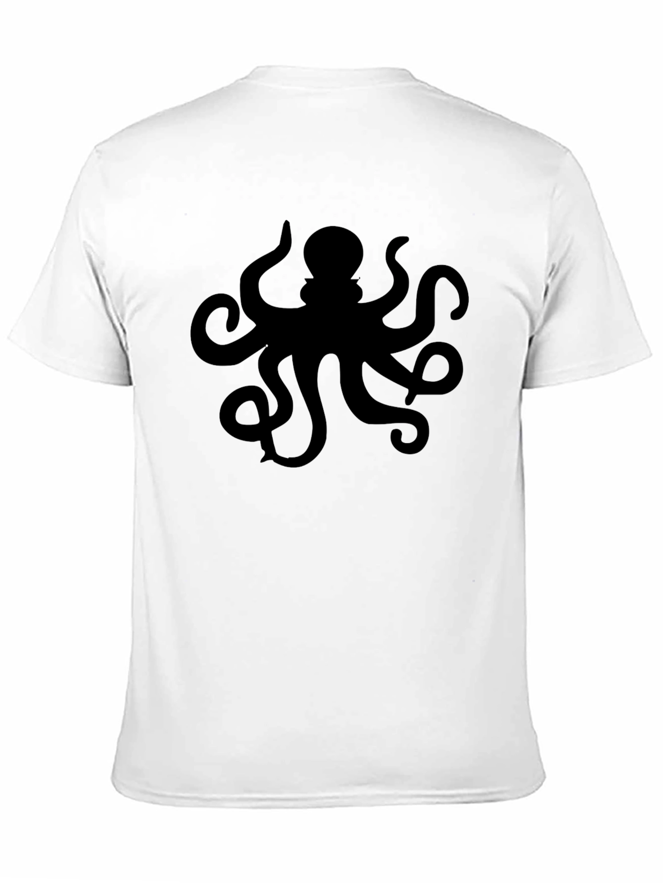 Black Octopus Graphic T-Shirt