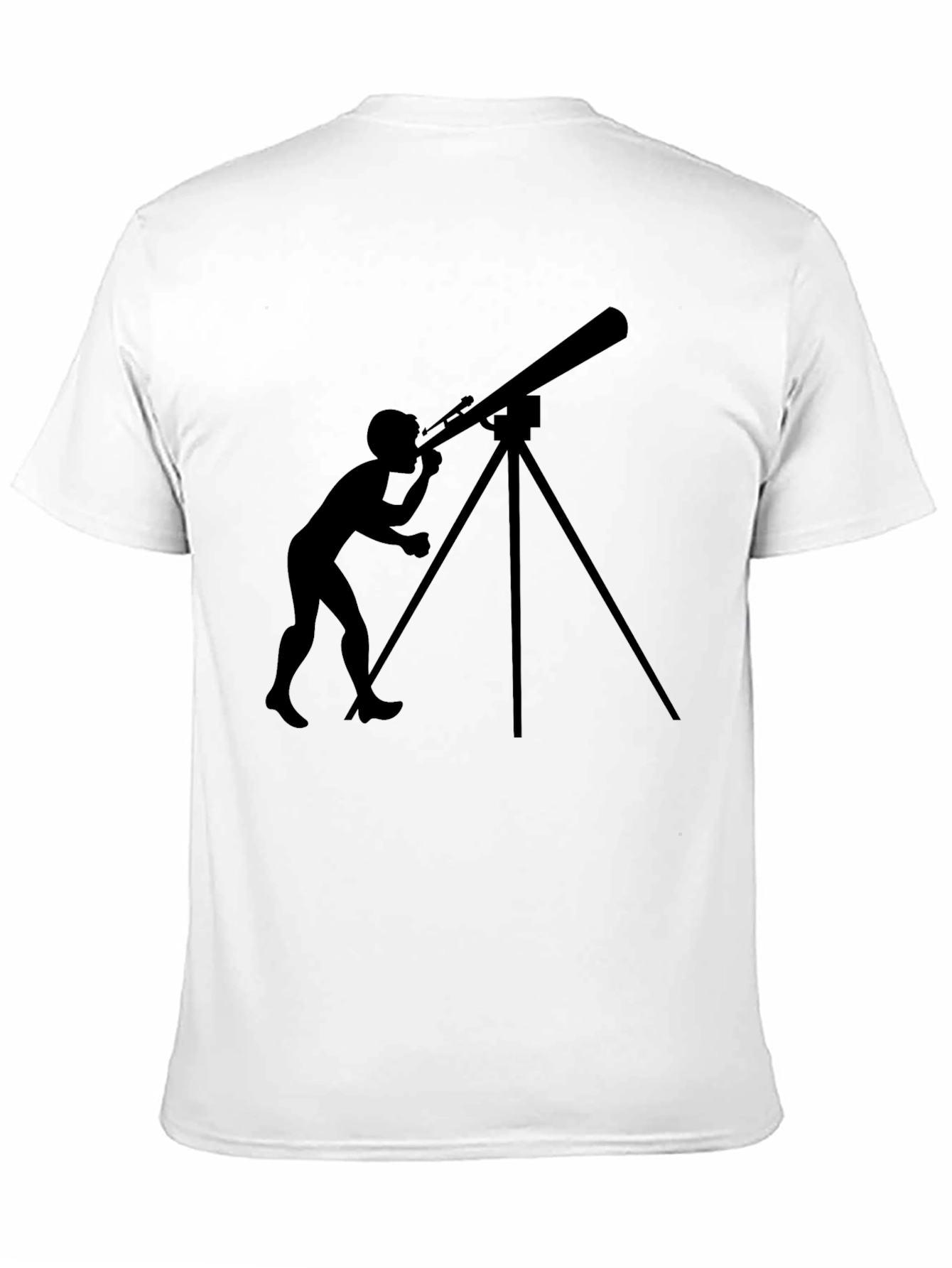 Telescope Graphic Tee - Stargazer Silhouette