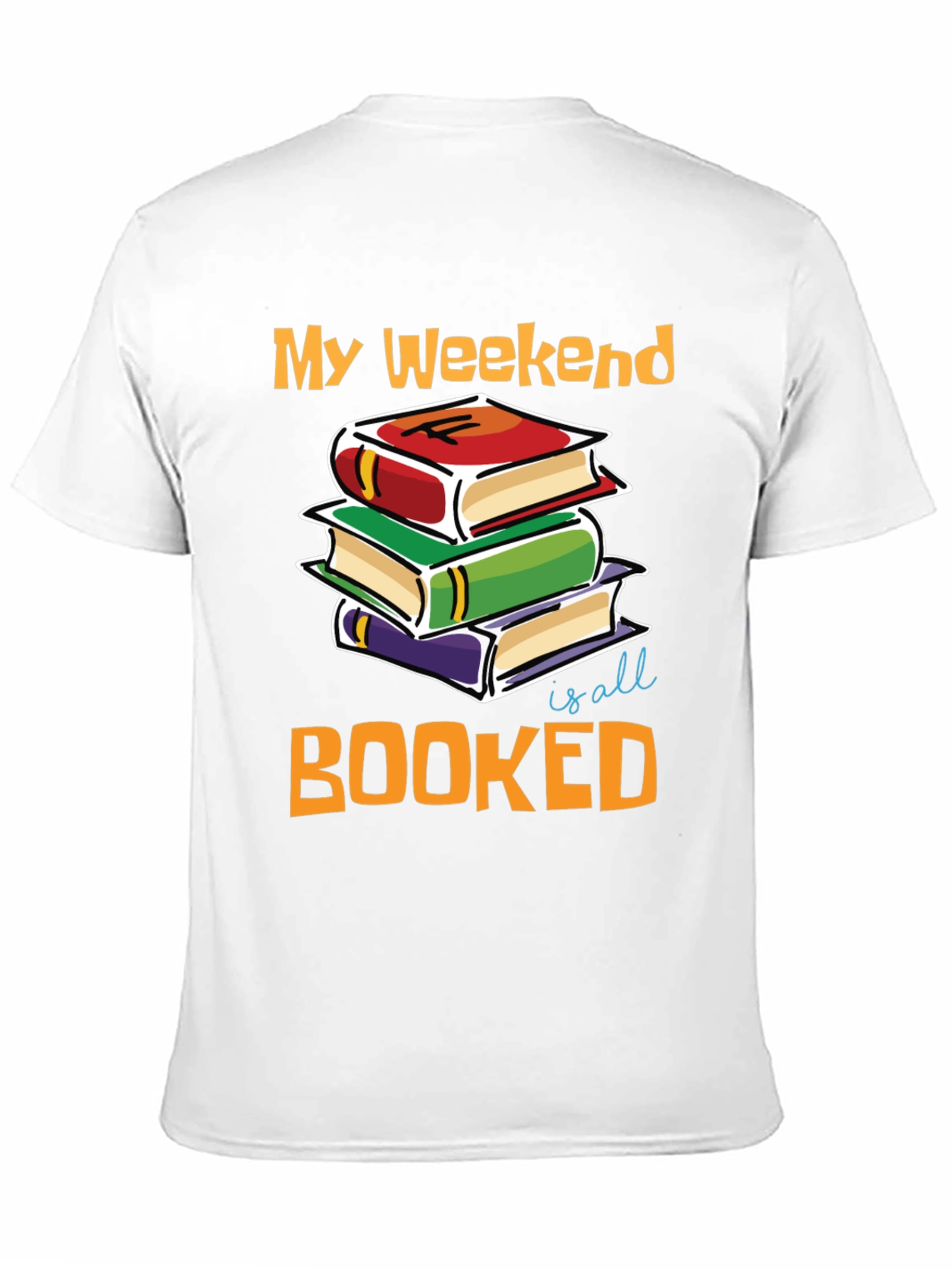 Booked Weekend T-Shirt - Reading Lover Tee