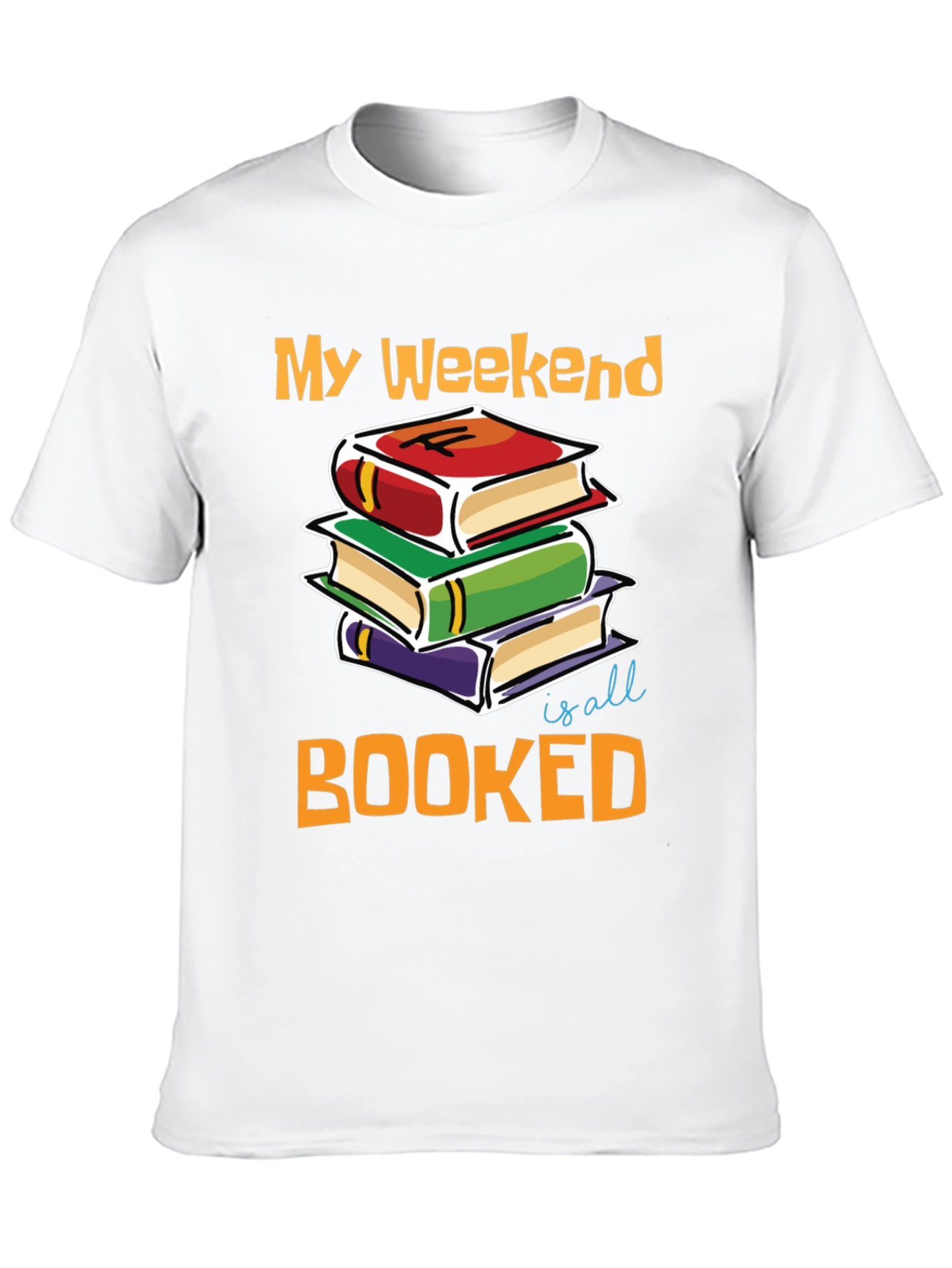 Booked Weekend T-Shirt - Reading Lover Tee