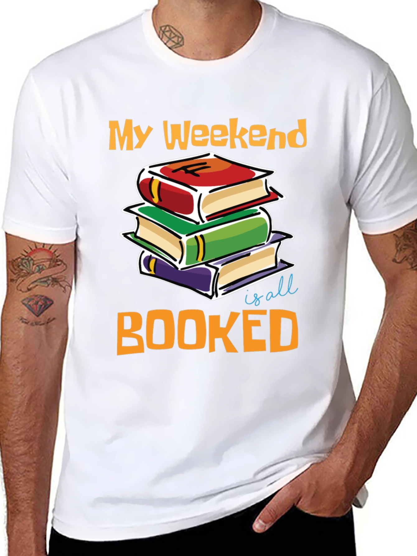 Booked Weekend T-Shirt - Reading Lover Tee