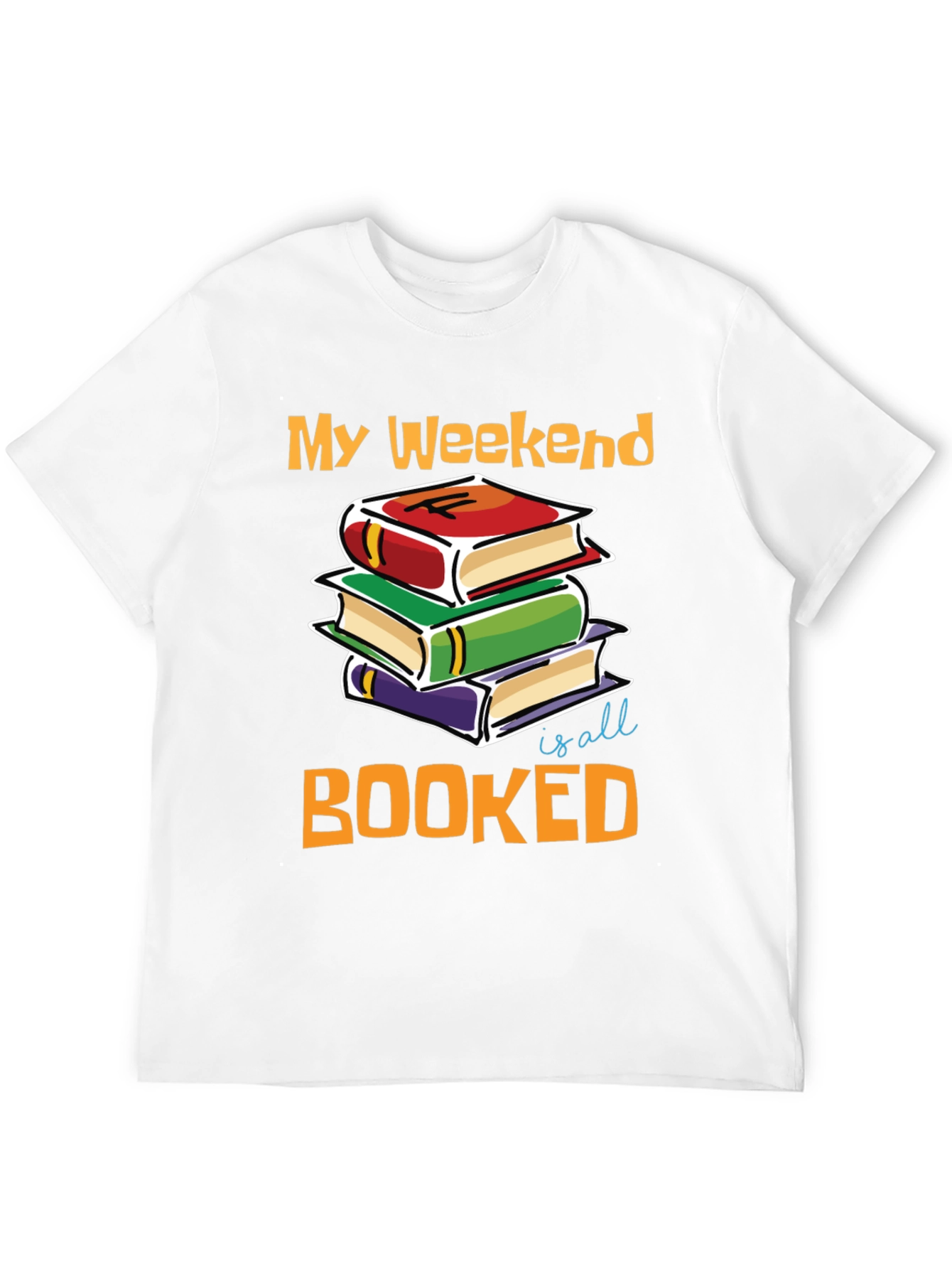 Booked Weekend T-Shirt - Reading Lover Tee