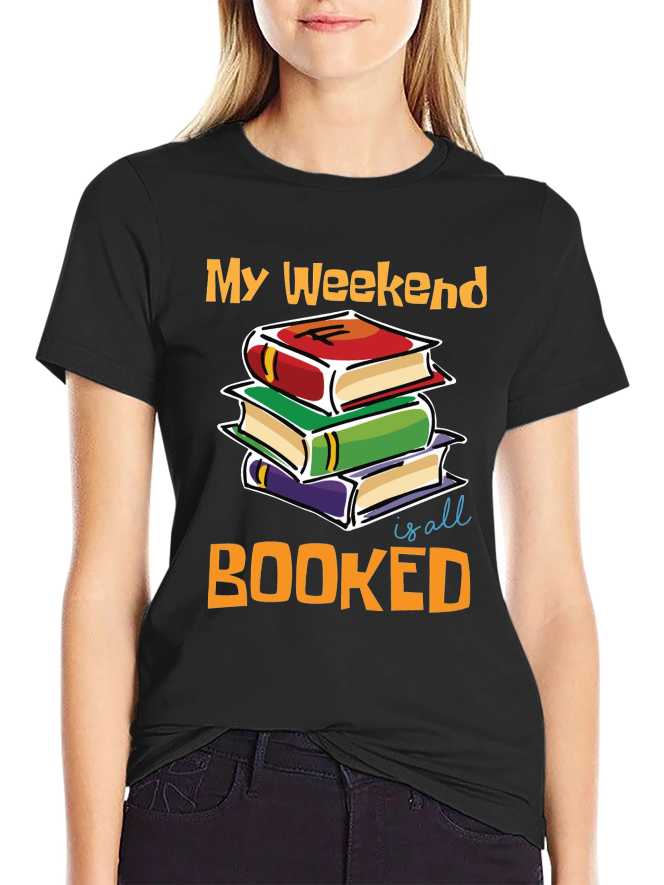 Booked Weekend T-Shirt - Reading Lover Tee