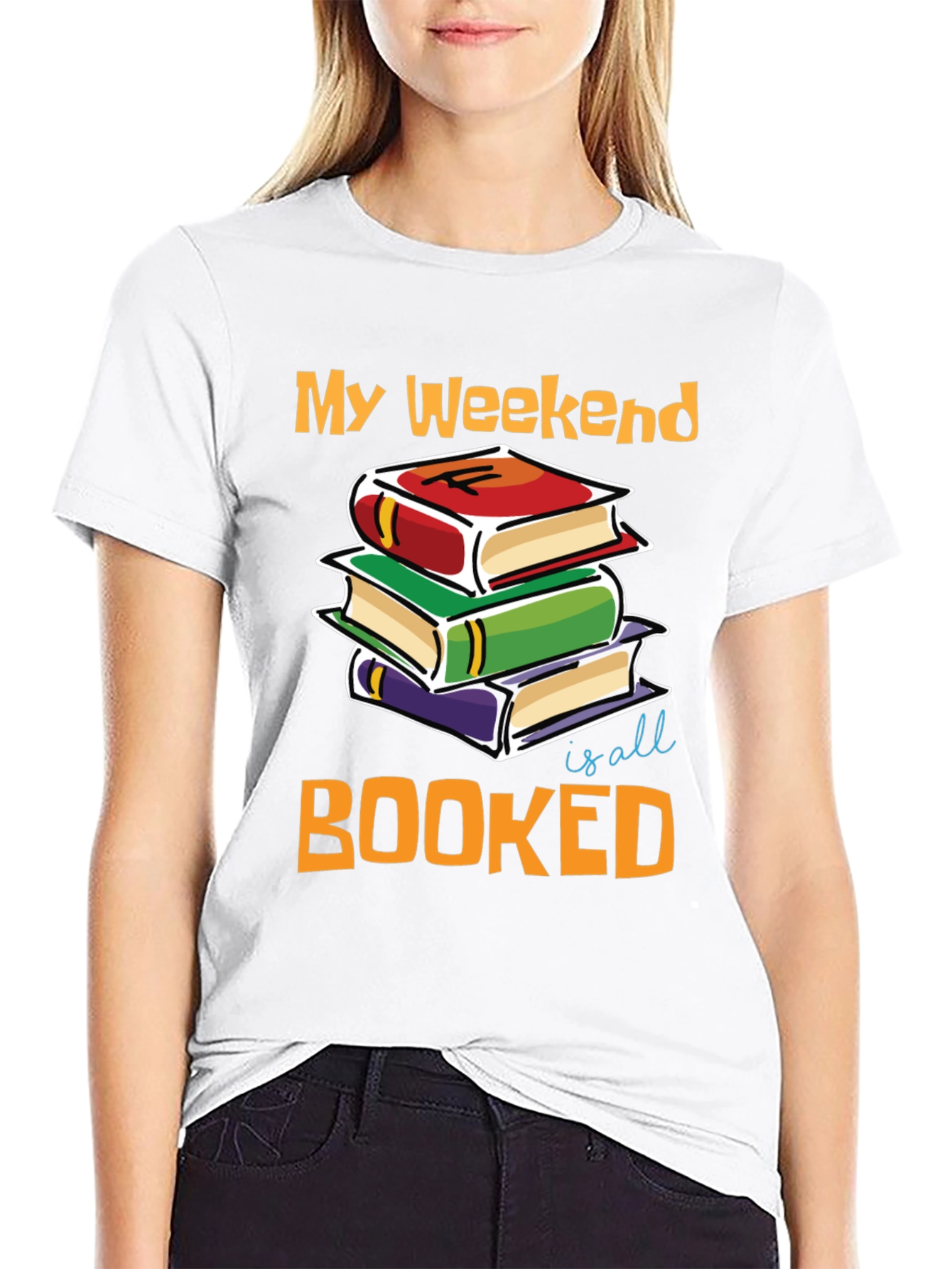 Booked Weekend T-Shirt - Reading Lover Tee