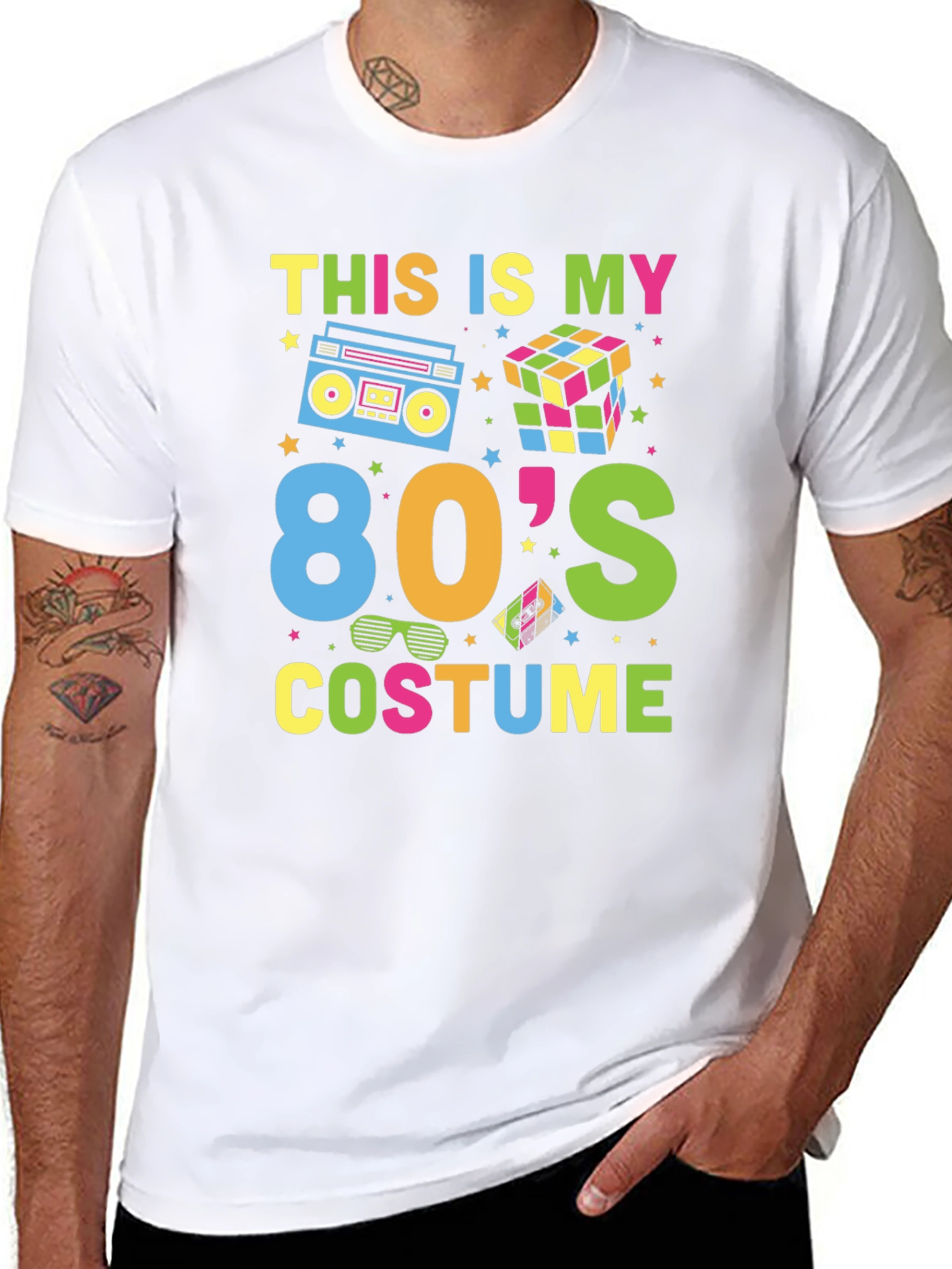 80s Costume T-Shirt - Retro Style
