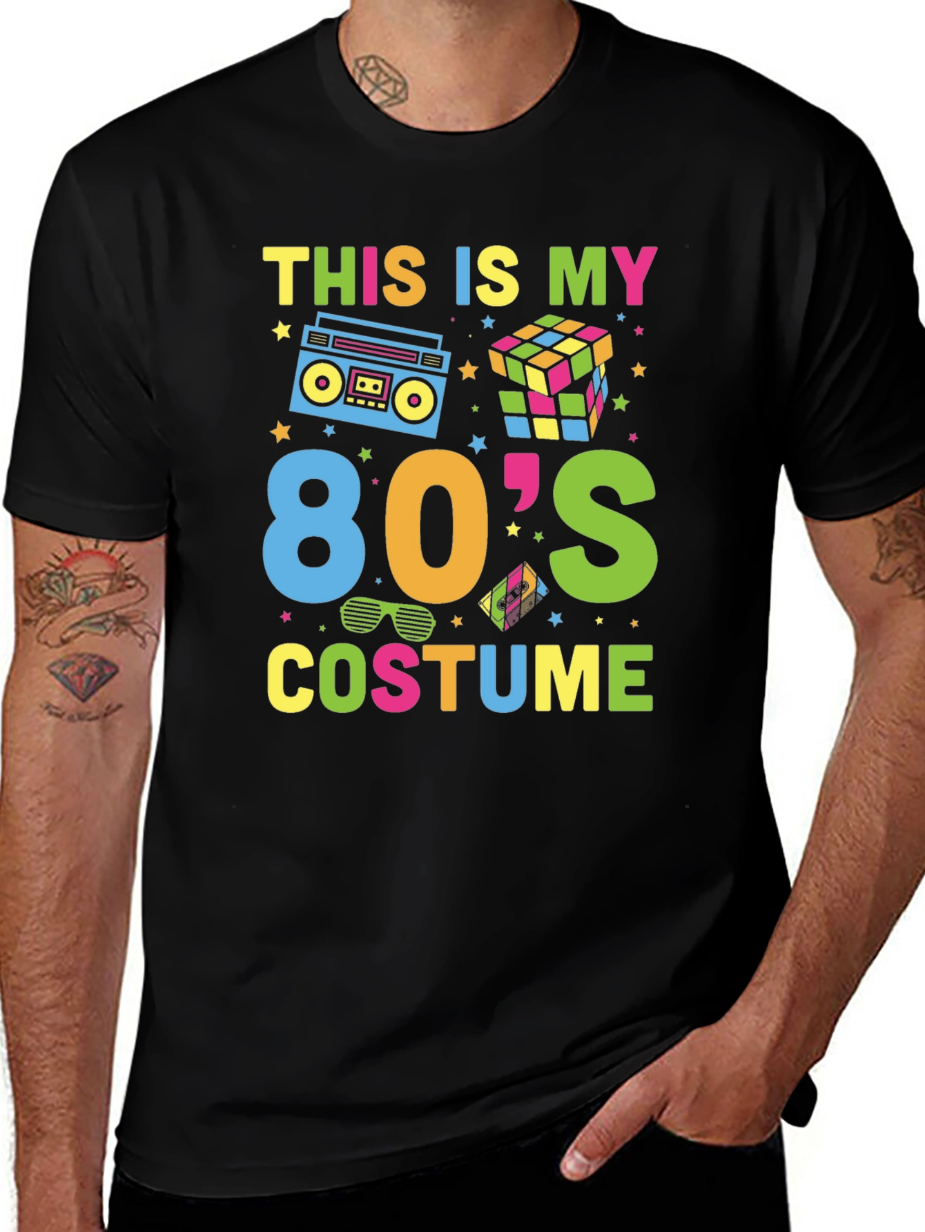 80s Costume T-Shirt - Retro Style