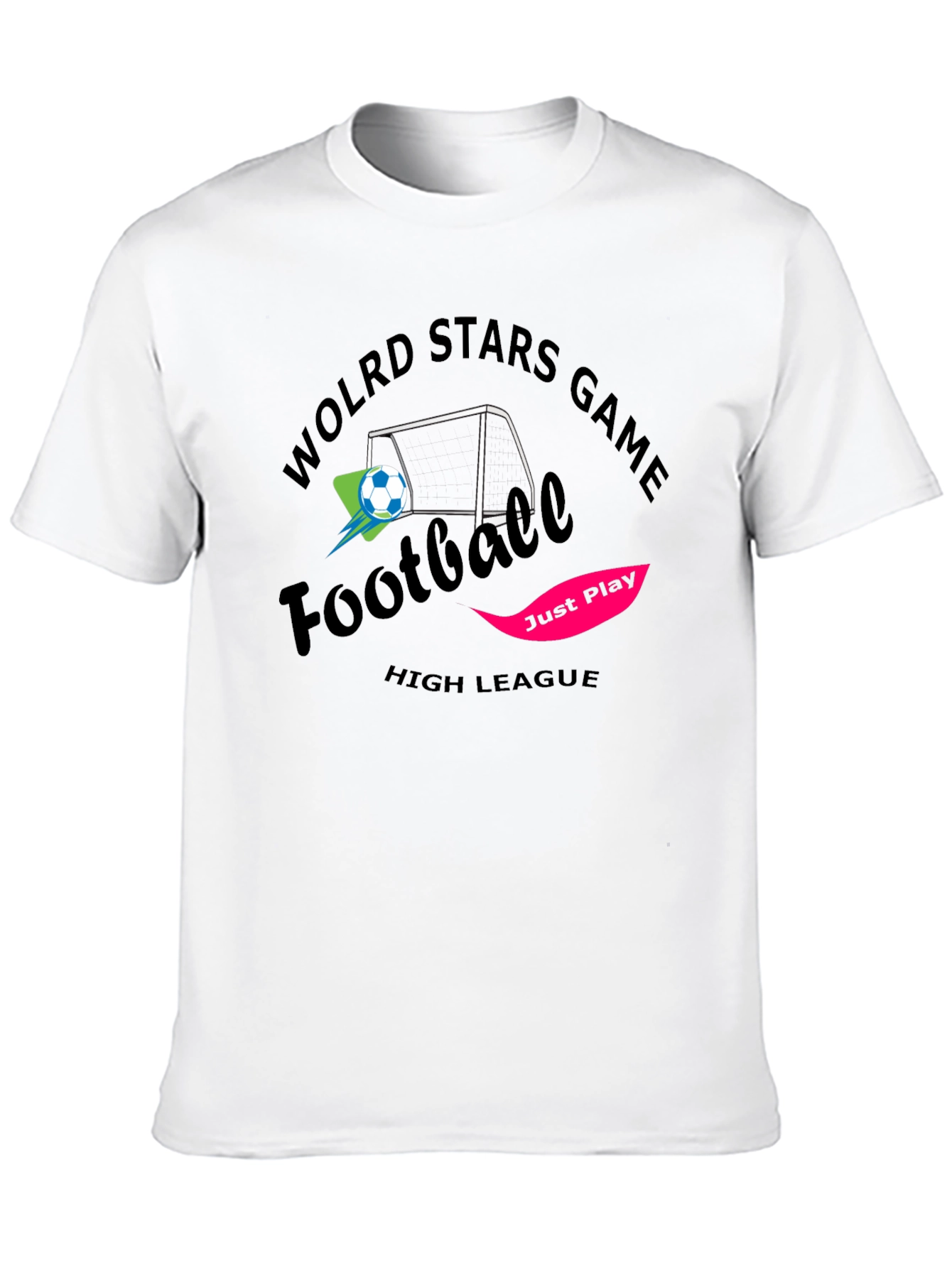 World Stars Football Game T-Shirt