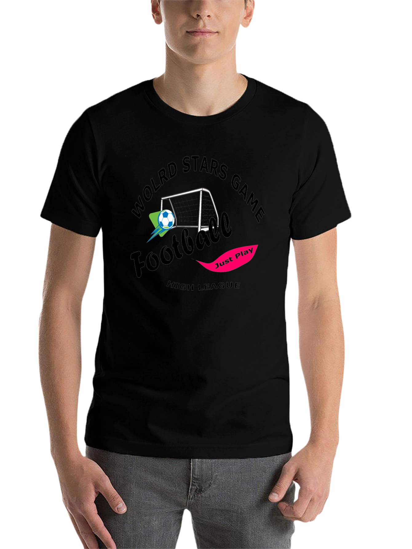 World Stars Football Game T-Shirt