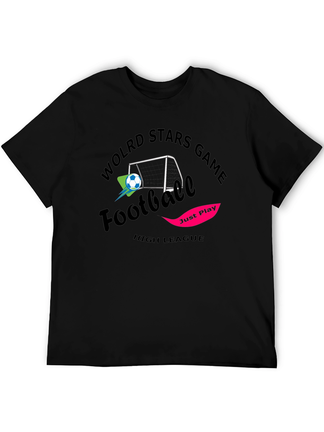 World Stars Football Game T-Shirt