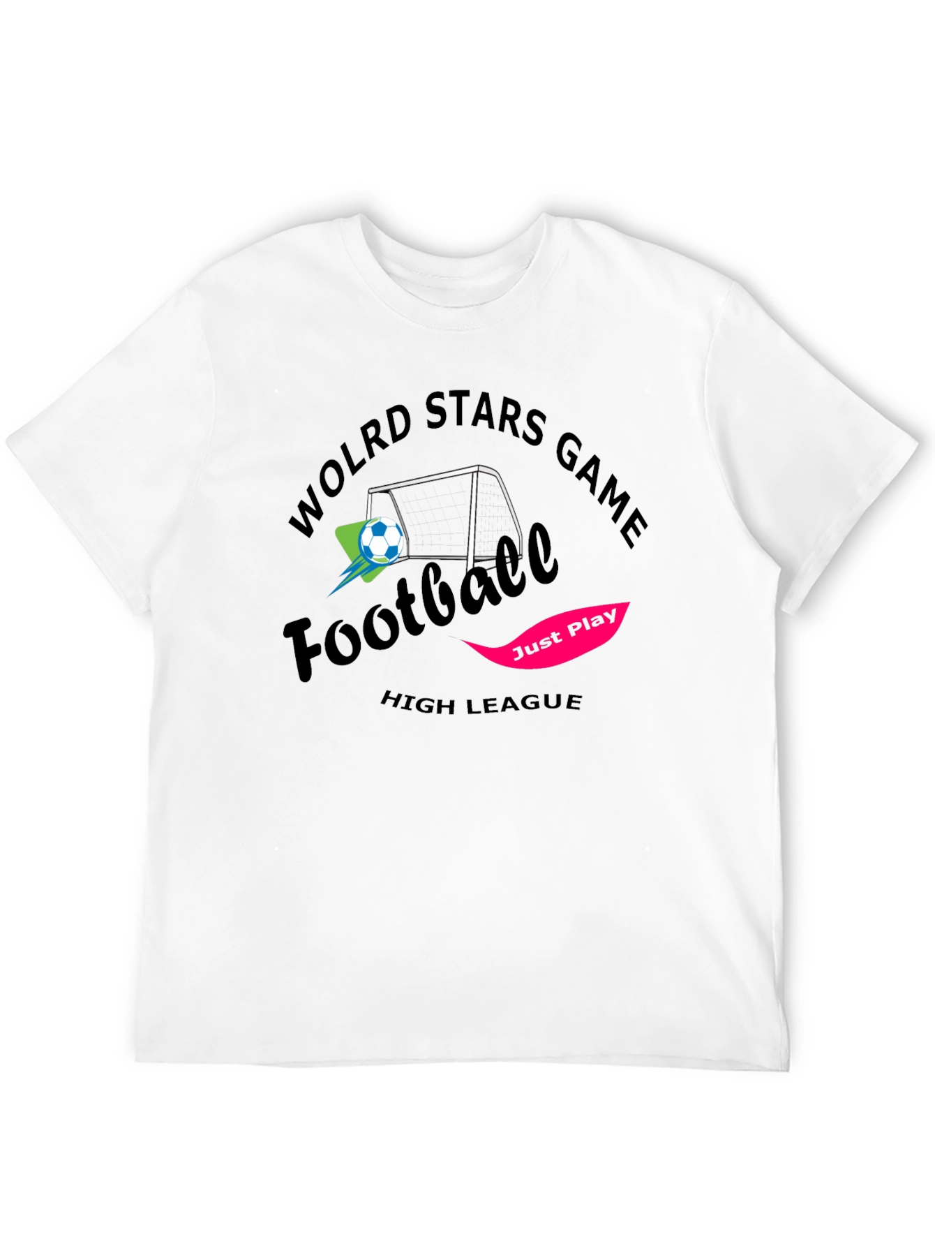 World Stars Football Game T-Shirt