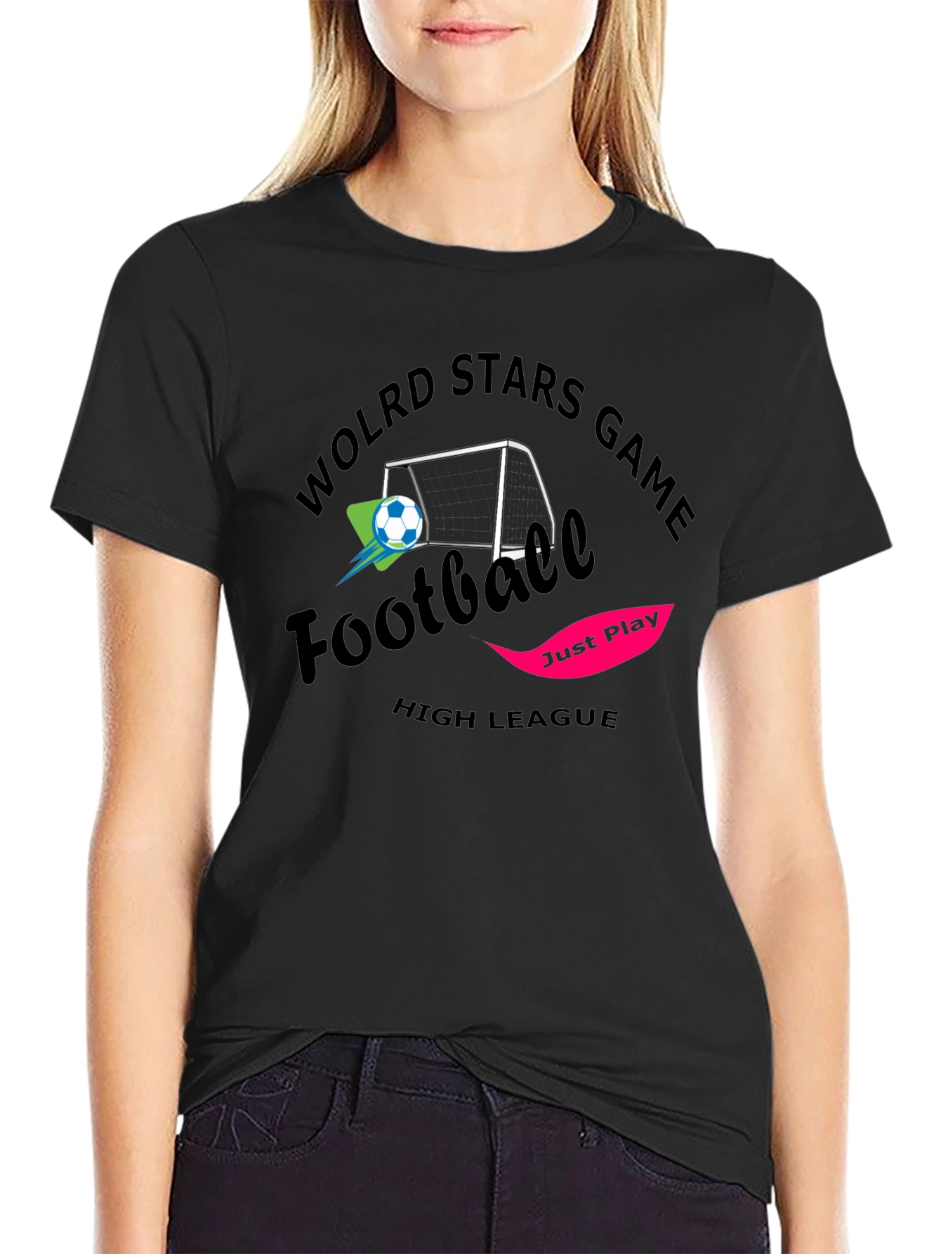 World Stars Football Game T-Shirt