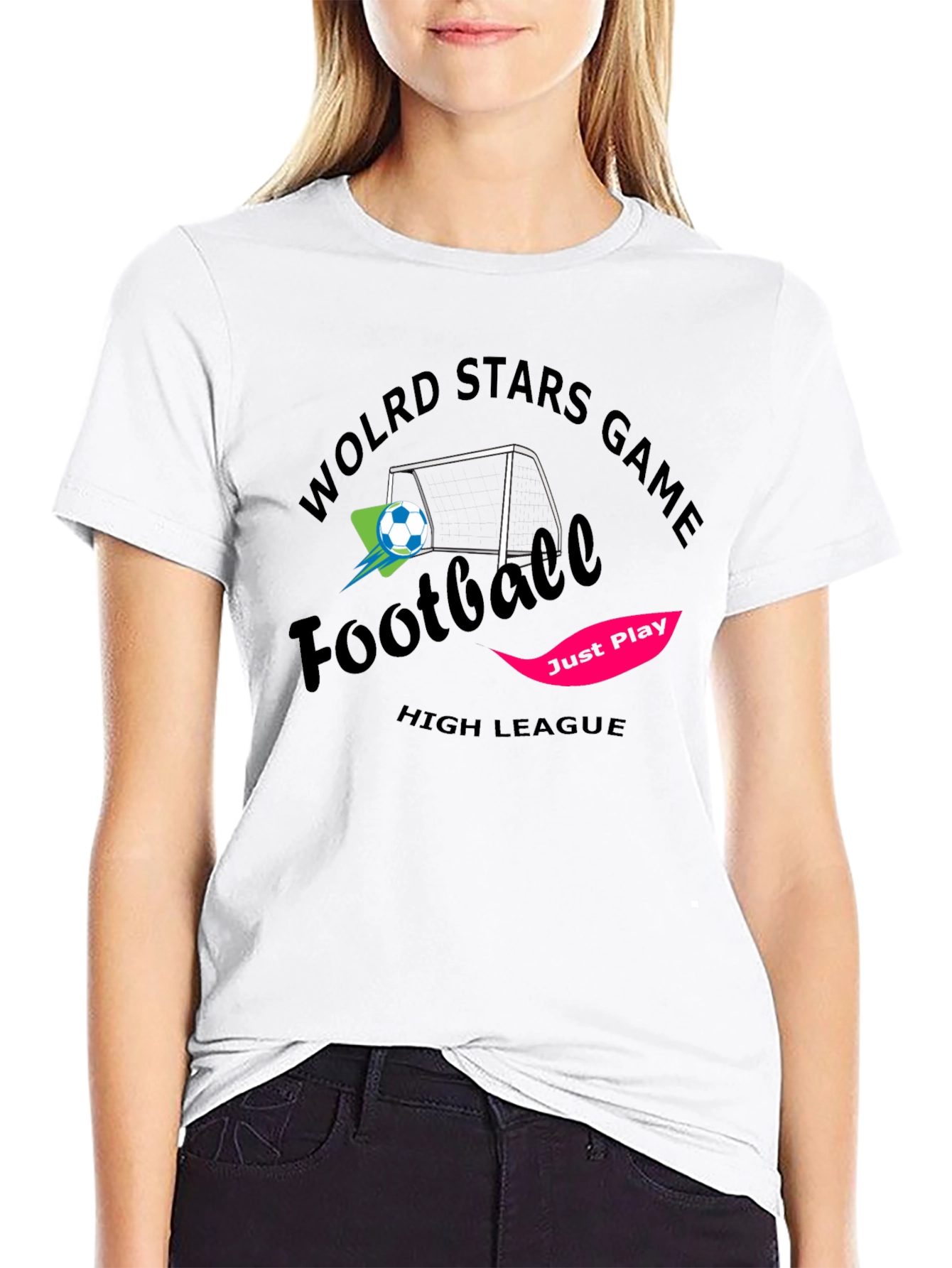 World Stars Football Game T-Shirt