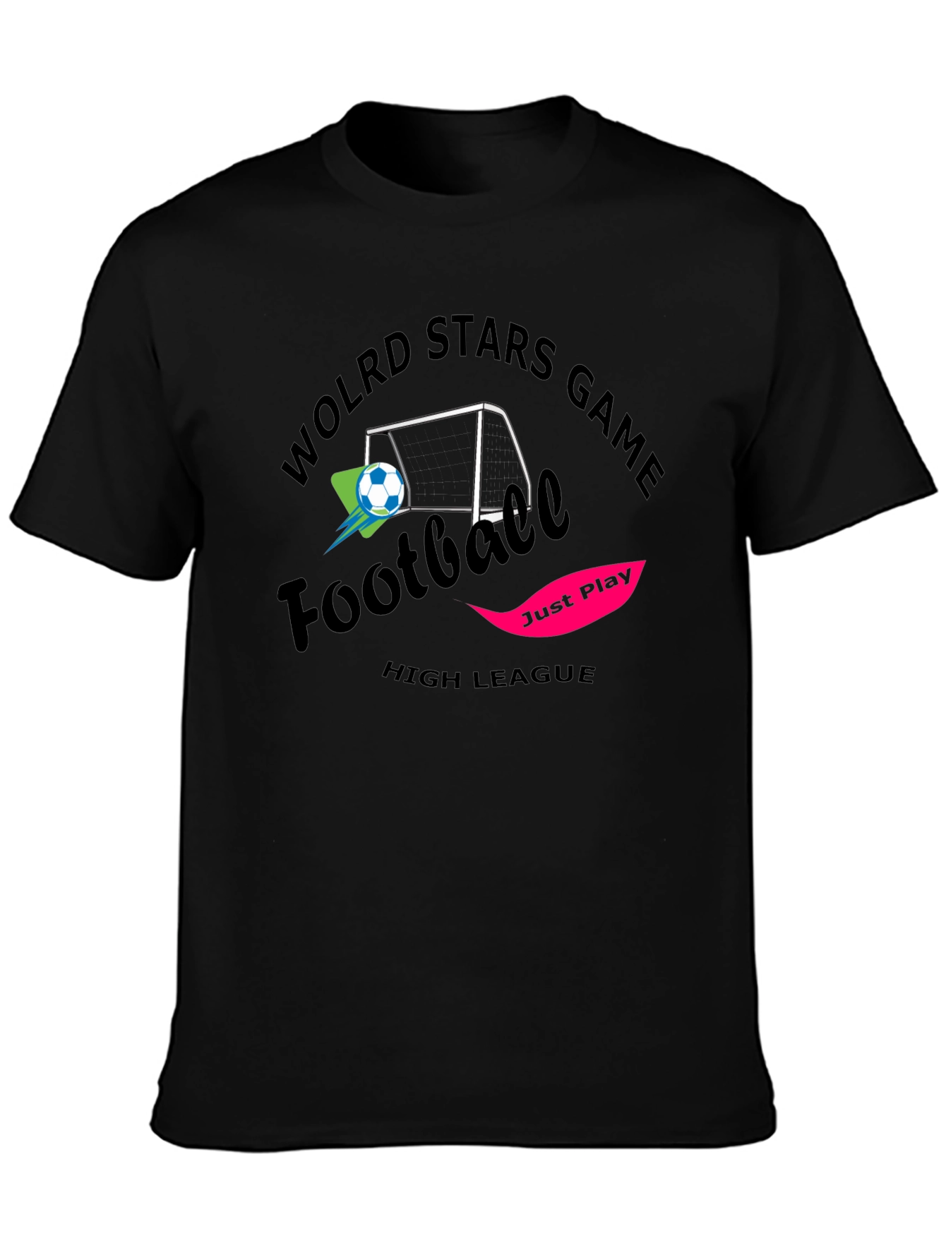 World Stars Football Game T-Shirt