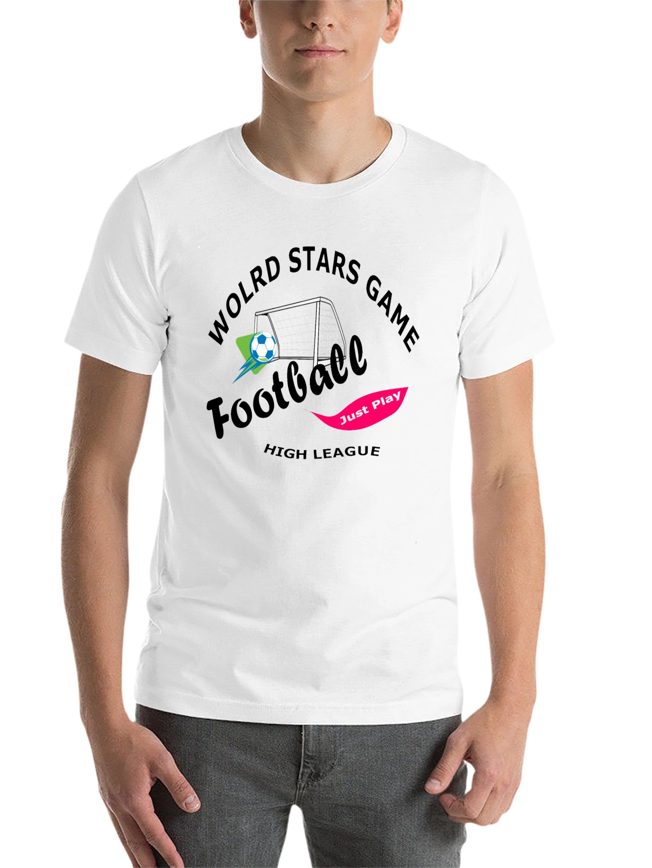 World Stars Football Game T-Shirt