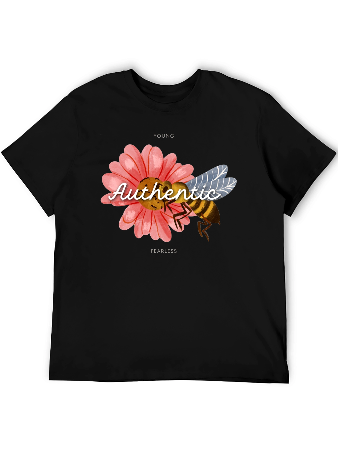 Authentic Young Fearless Bee Graphic Tee