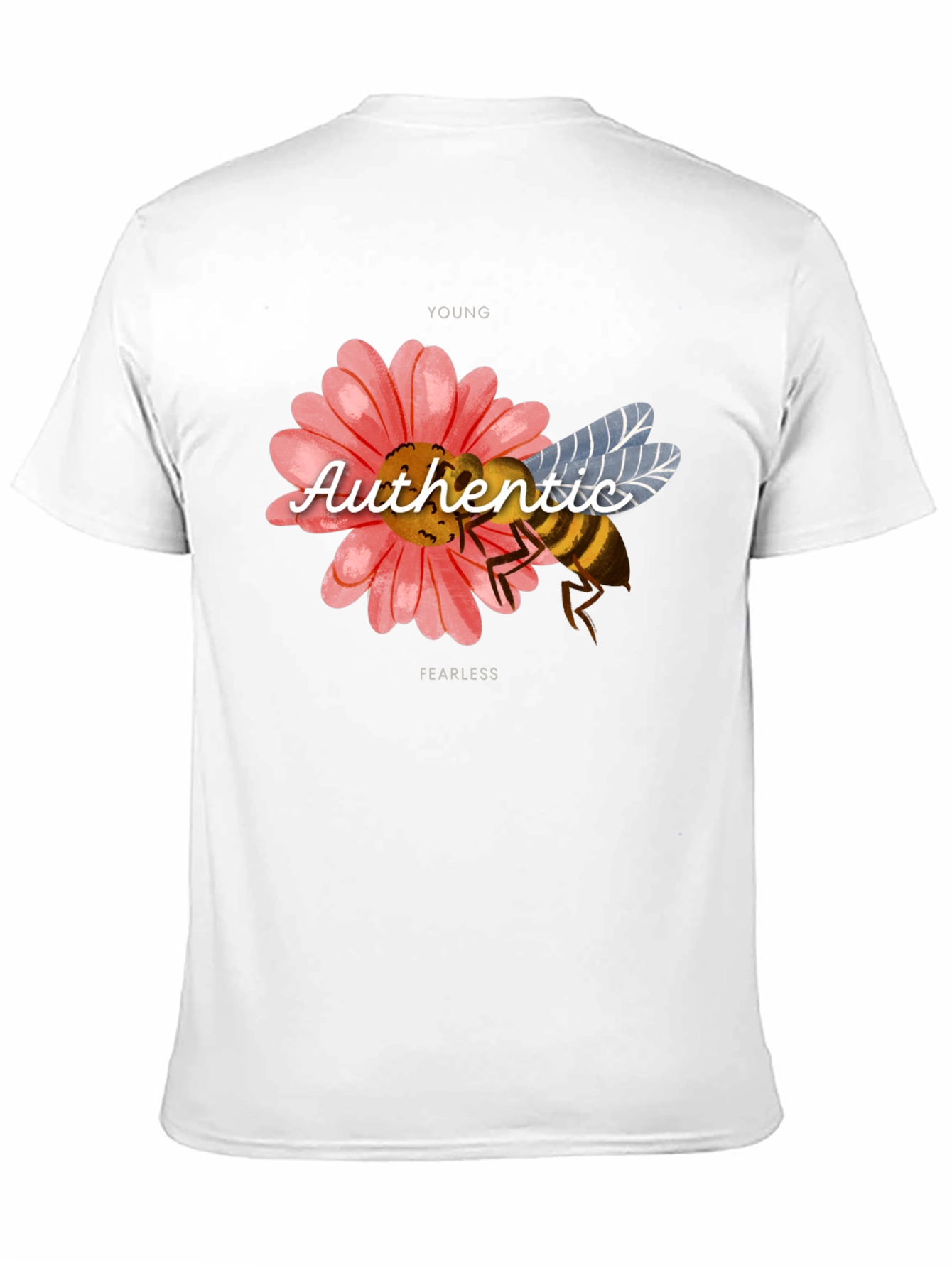 Authentic Young Fearless Bee Graphic Tee