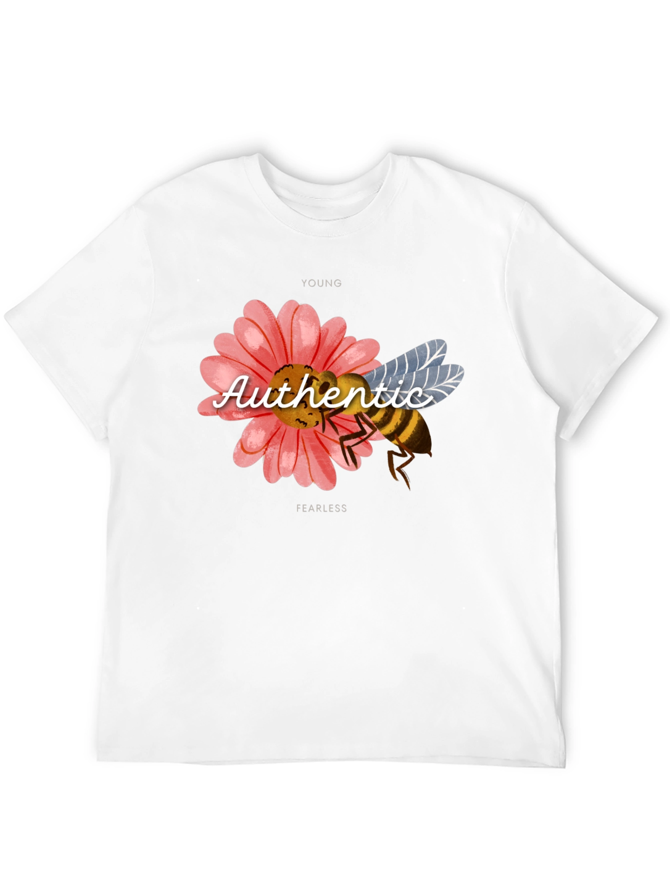 Authentic Young Fearless Bee Graphic Tee