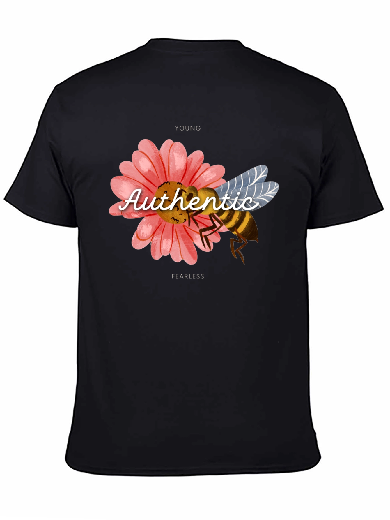 Authentic Young Fearless Bee Graphic Tee