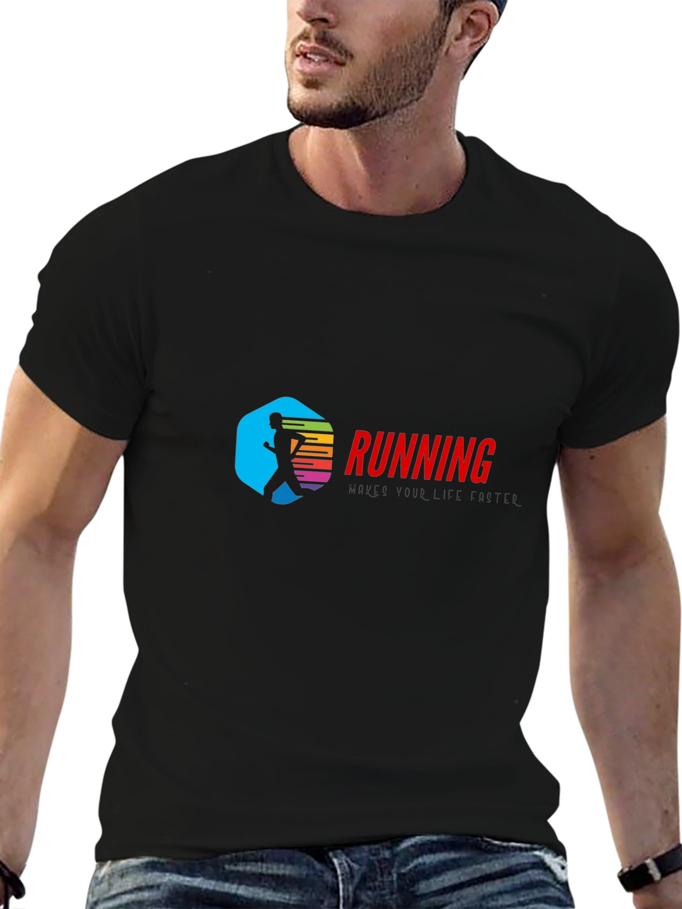 Running T-Shirt: Makes Your Life Better