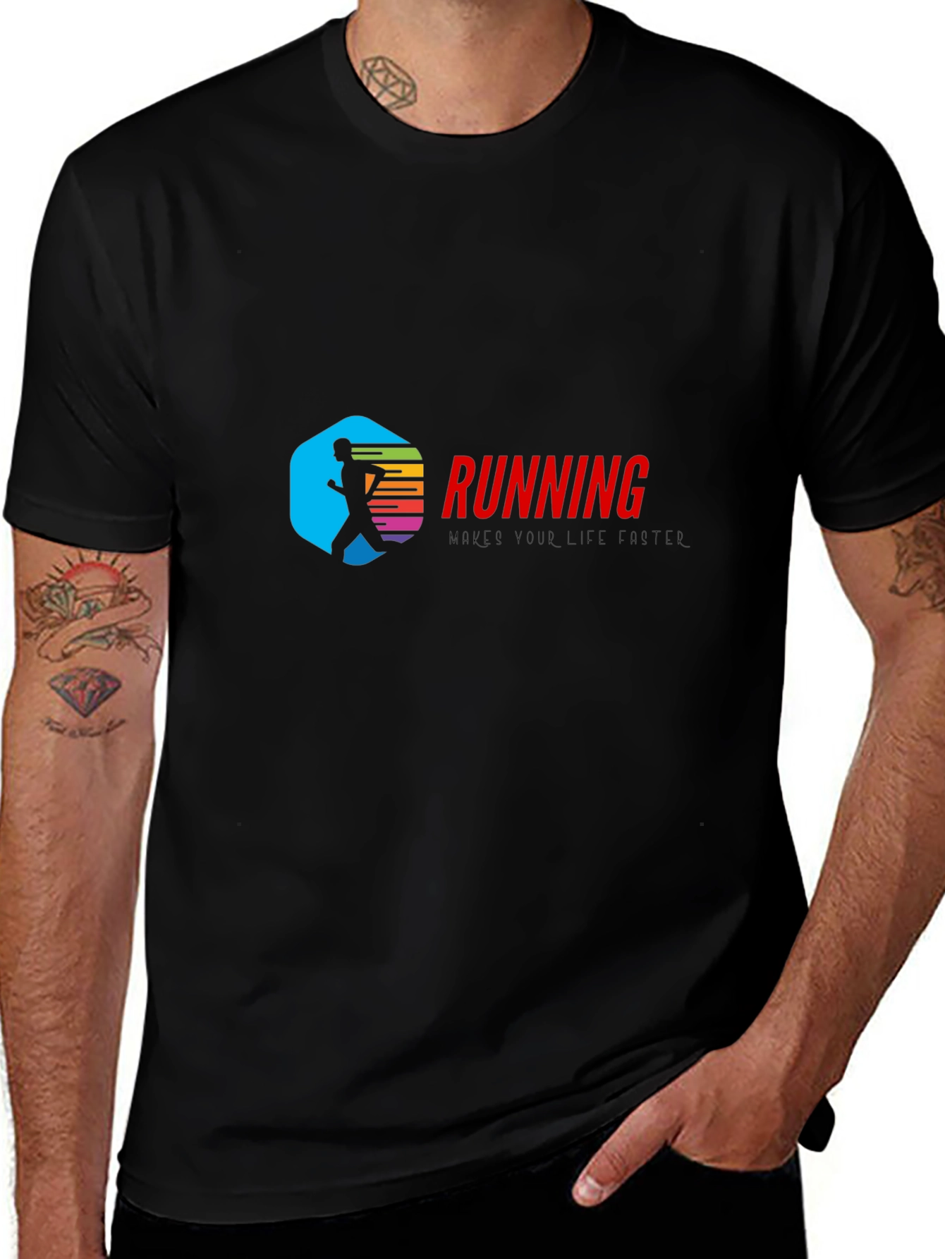 Running T-Shirt: Makes Your Life Better