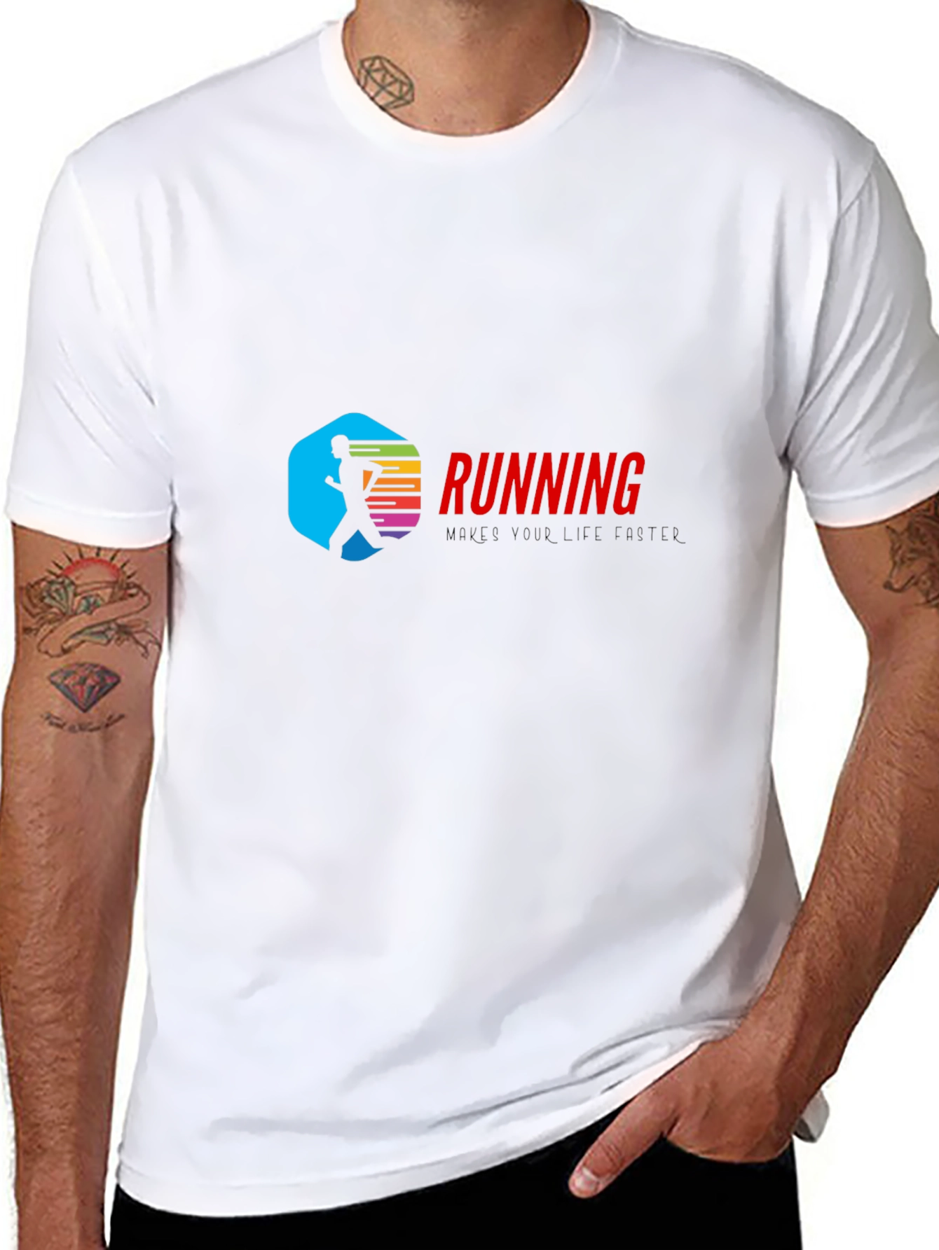 Running T-Shirt: Makes Your Life Better