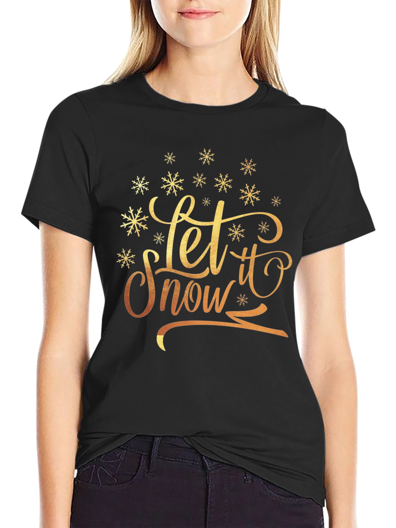 Let it Snow Graphic Tee