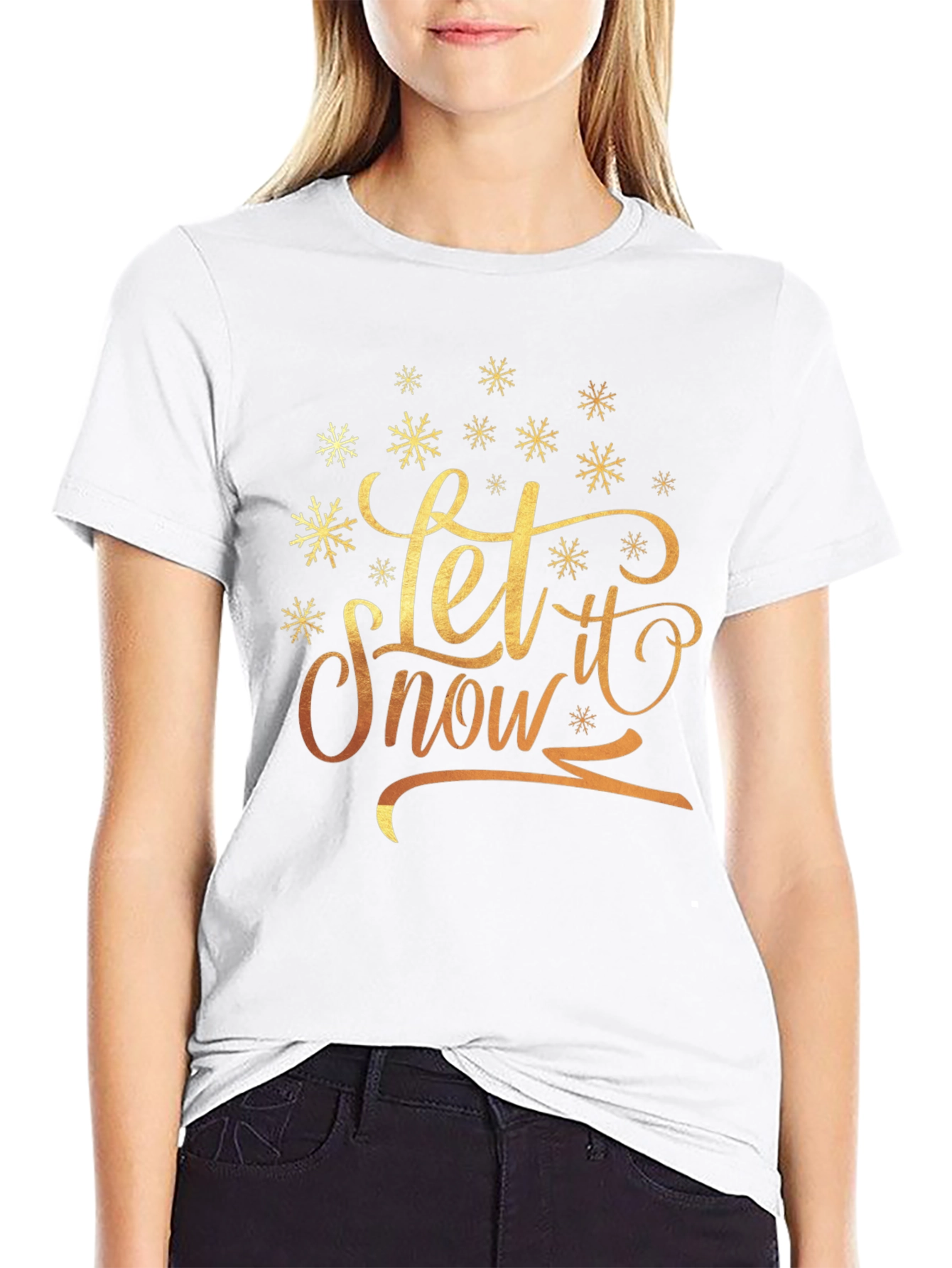 Let it Snow Graphic Tee