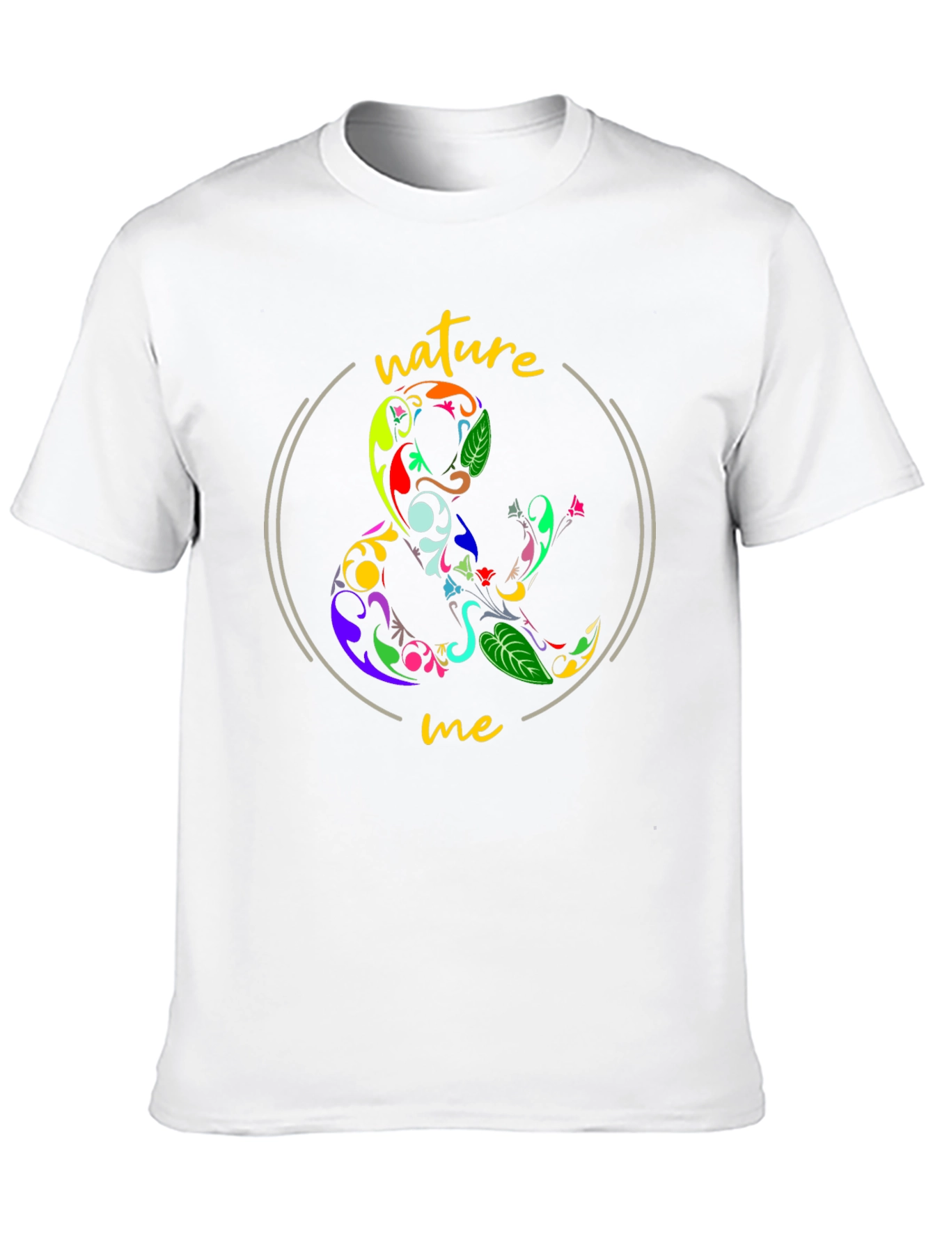 Nature & Me Graphic Tee - Stylish Eco-Friendly Design