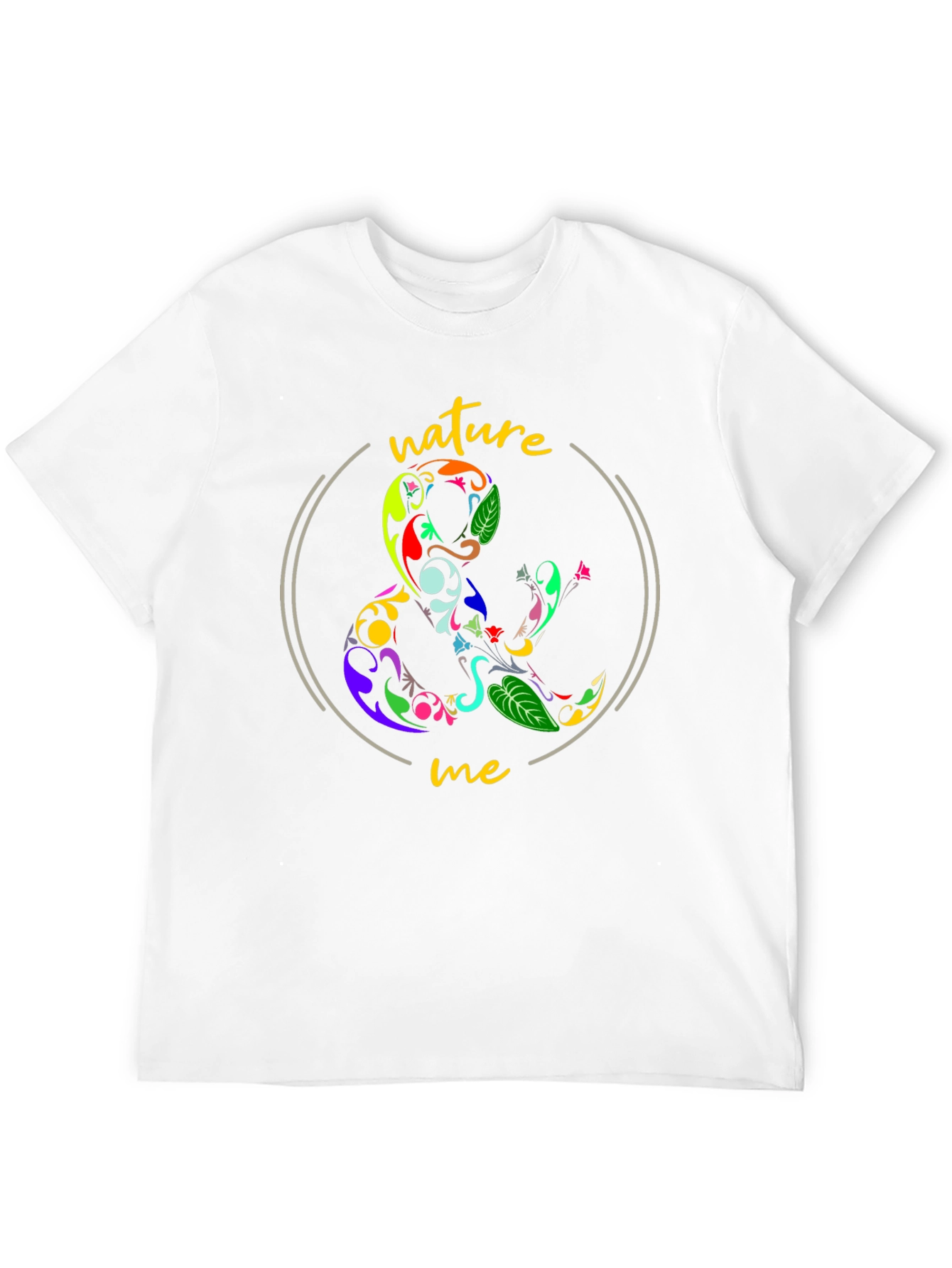 Nature & Me Graphic Tee - Stylish Eco-Friendly Design