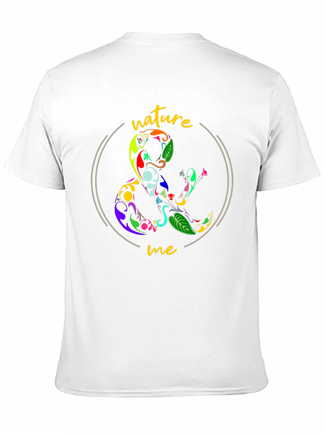 Nature & Me Graphic Tee - Stylish Eco-Friendly Design