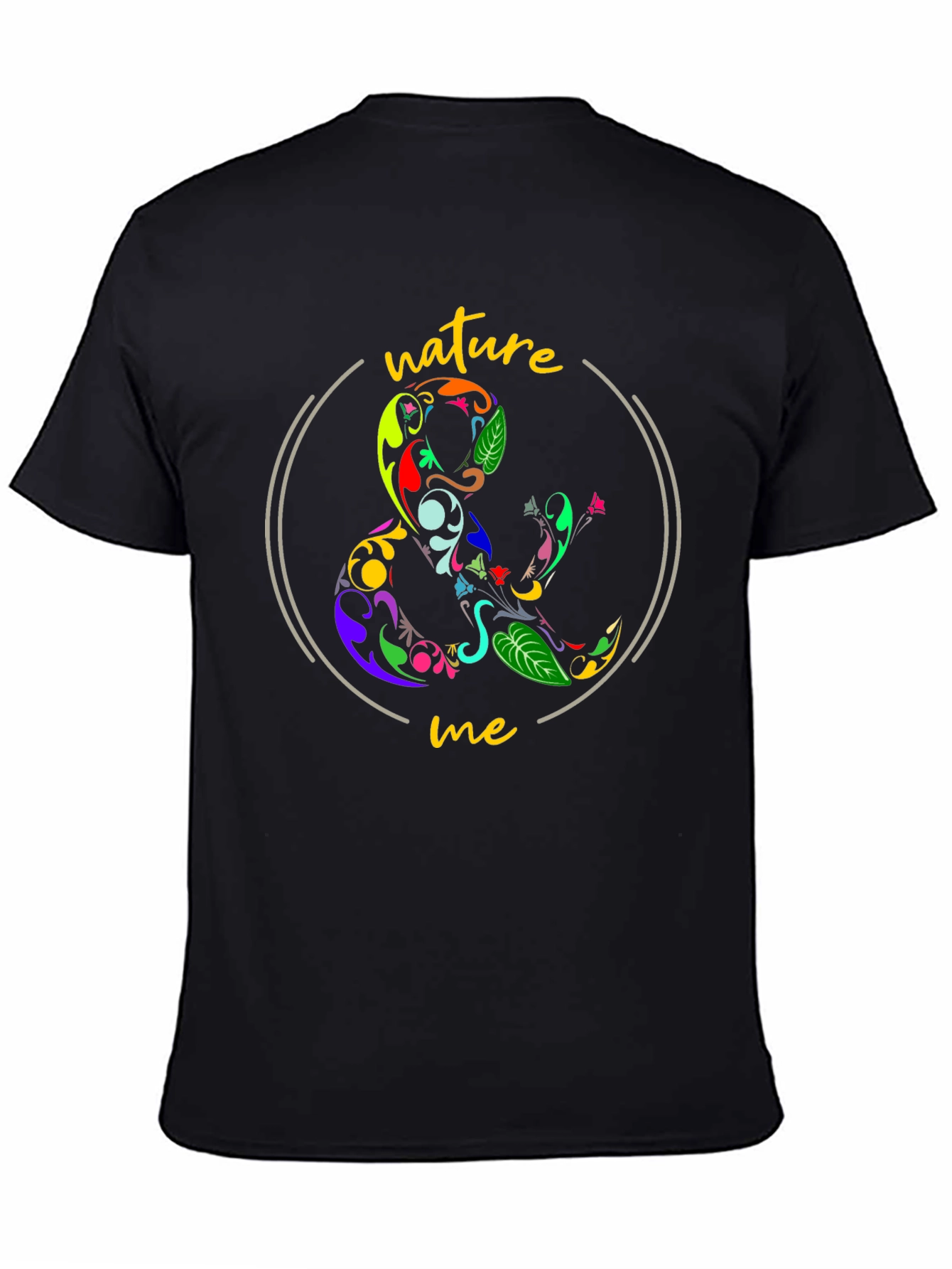 Nature & Me Graphic Tee - Stylish Eco-Friendly Design