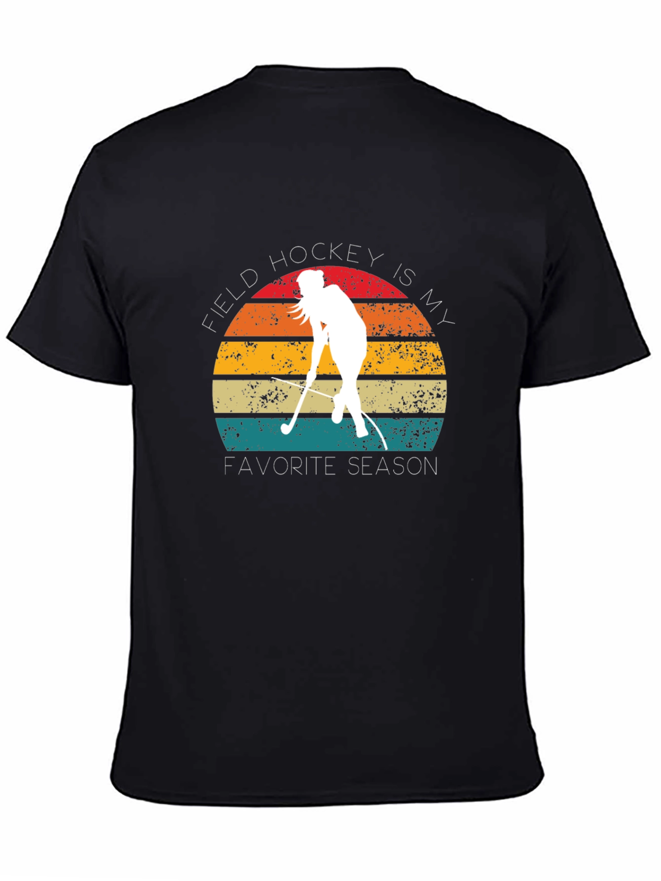 Field Hockey Is My Favorite Season Retro T-Shirt