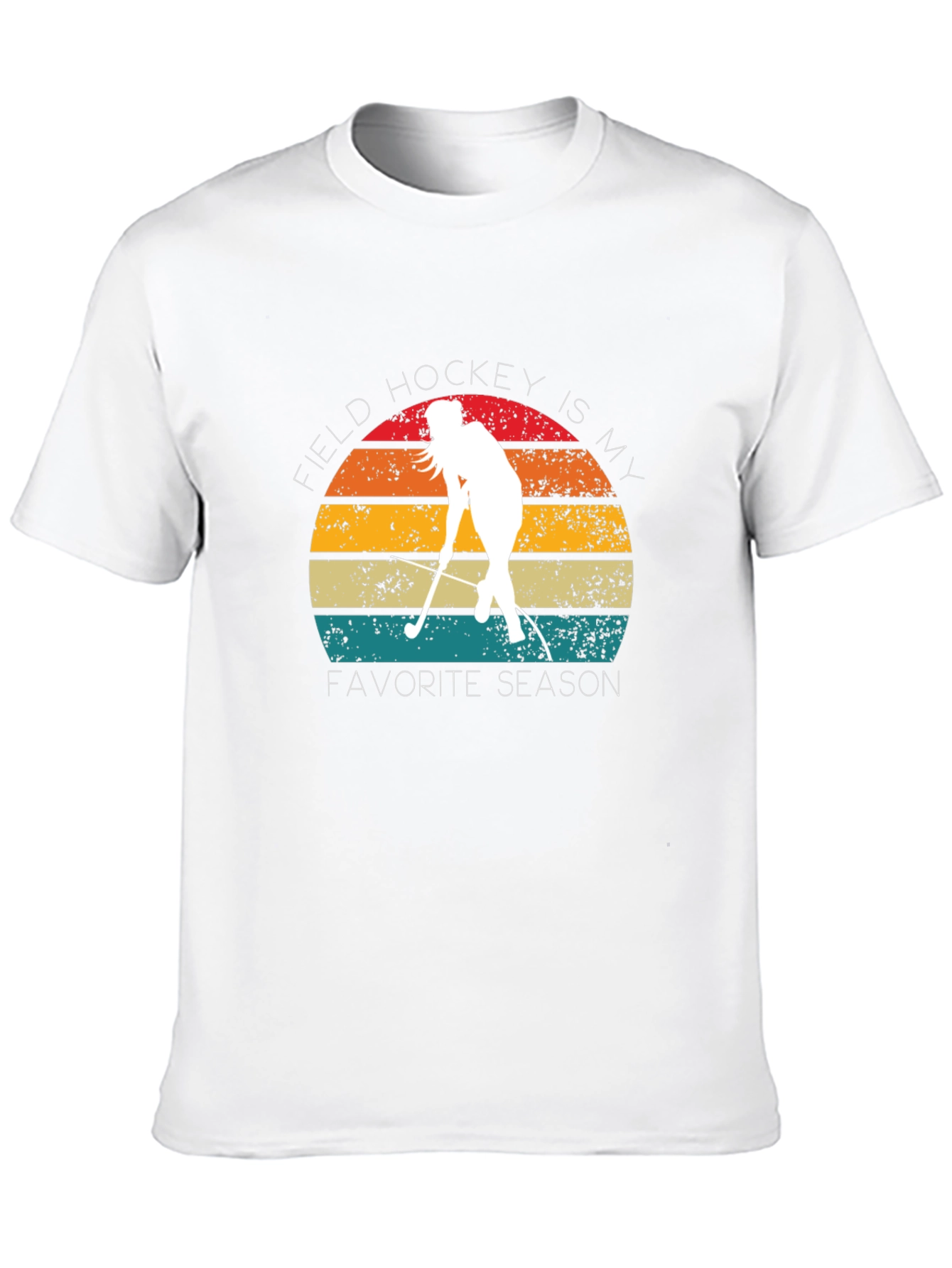 Field Hockey Is My Favorite Season Retro T-Shirt