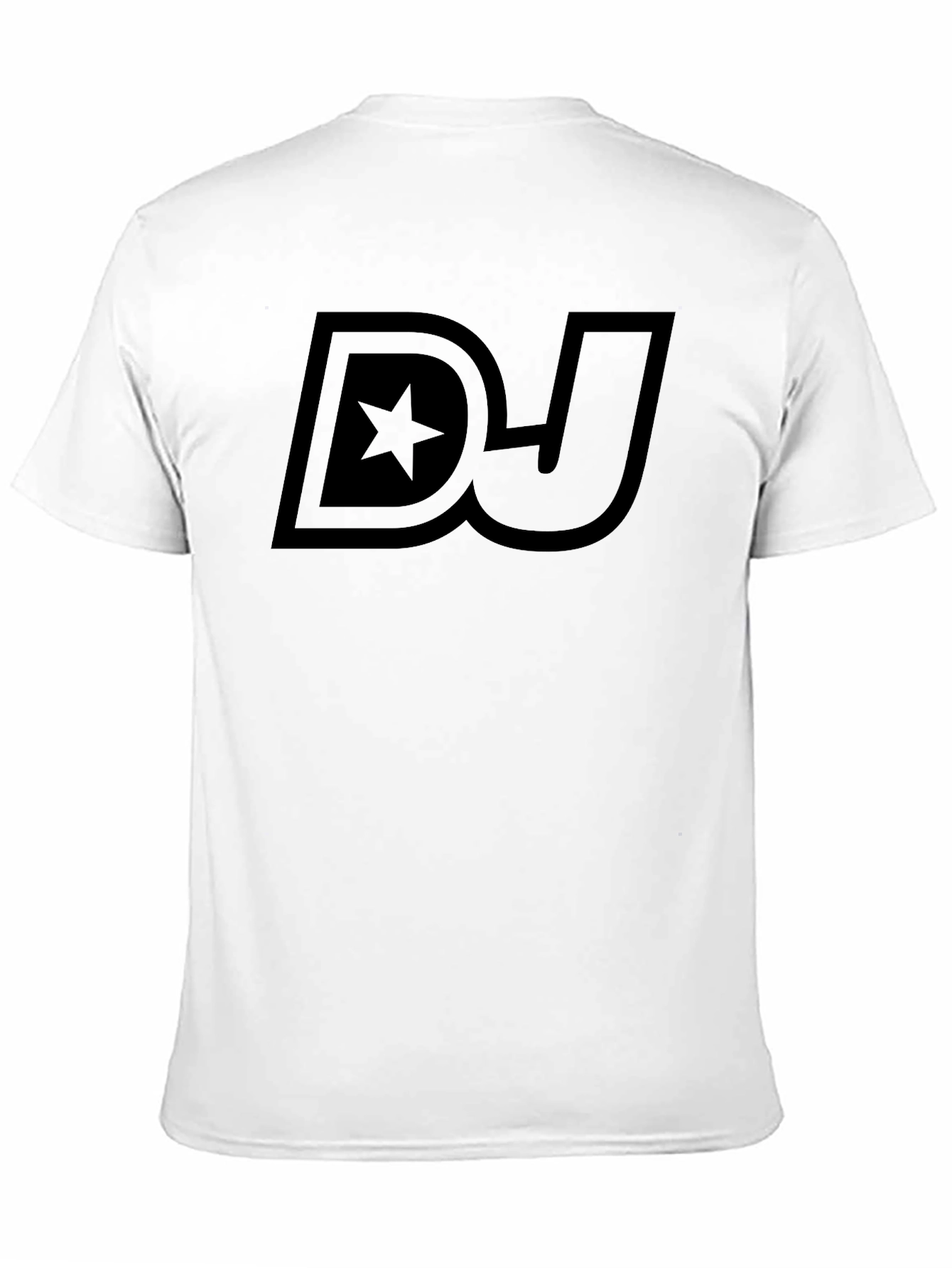 DJ Star Logo Black T-Shirt
