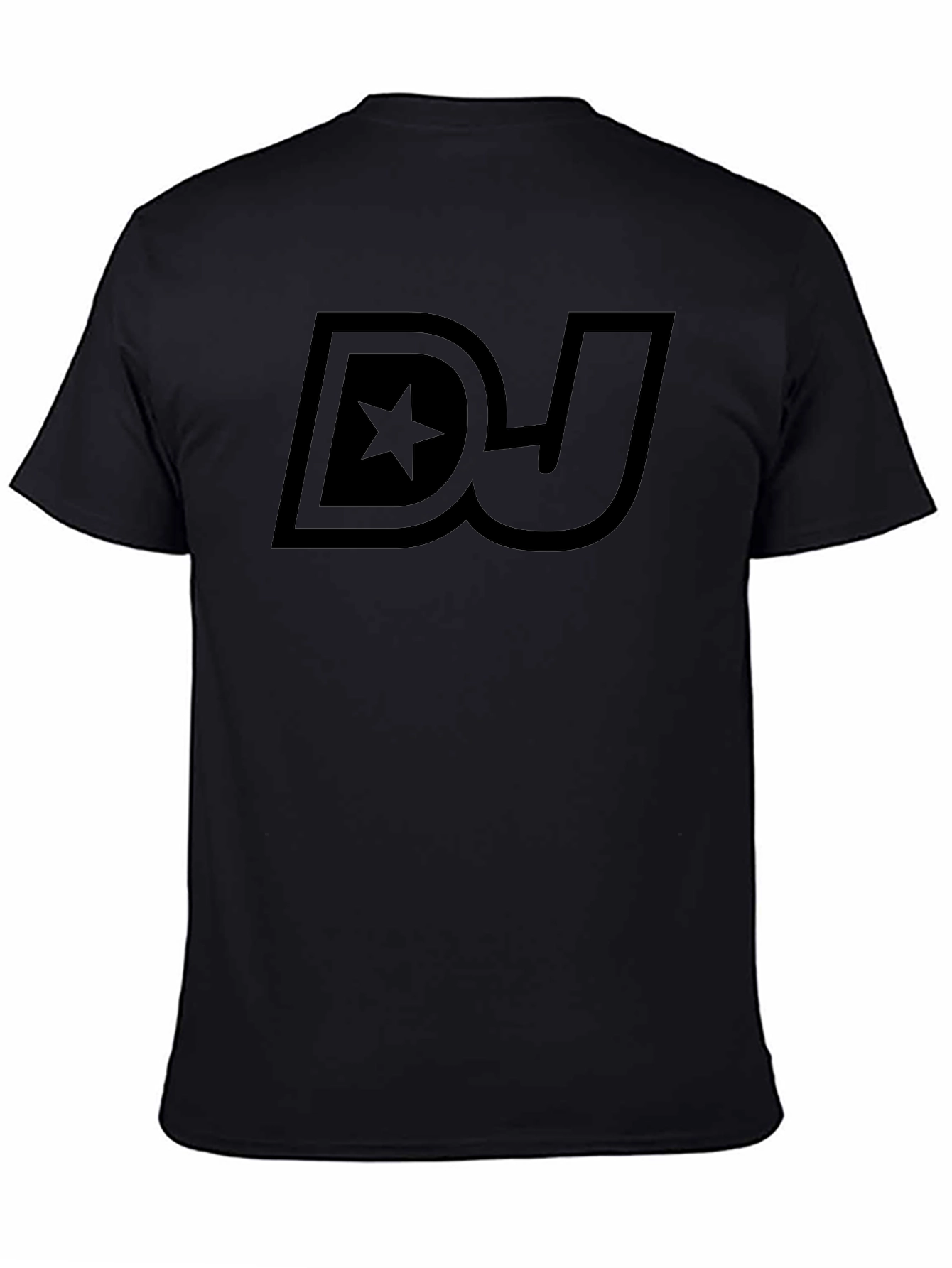DJ Star Logo Black T-Shirt