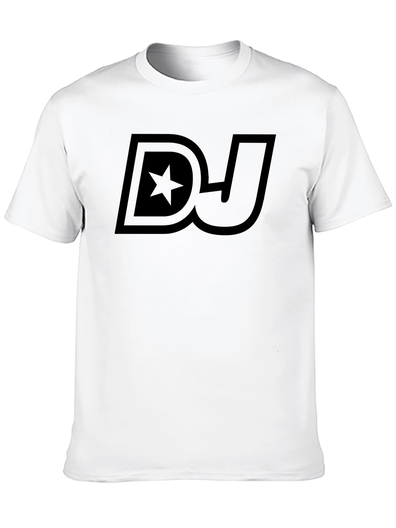 DJ Star Logo Black T-Shirt