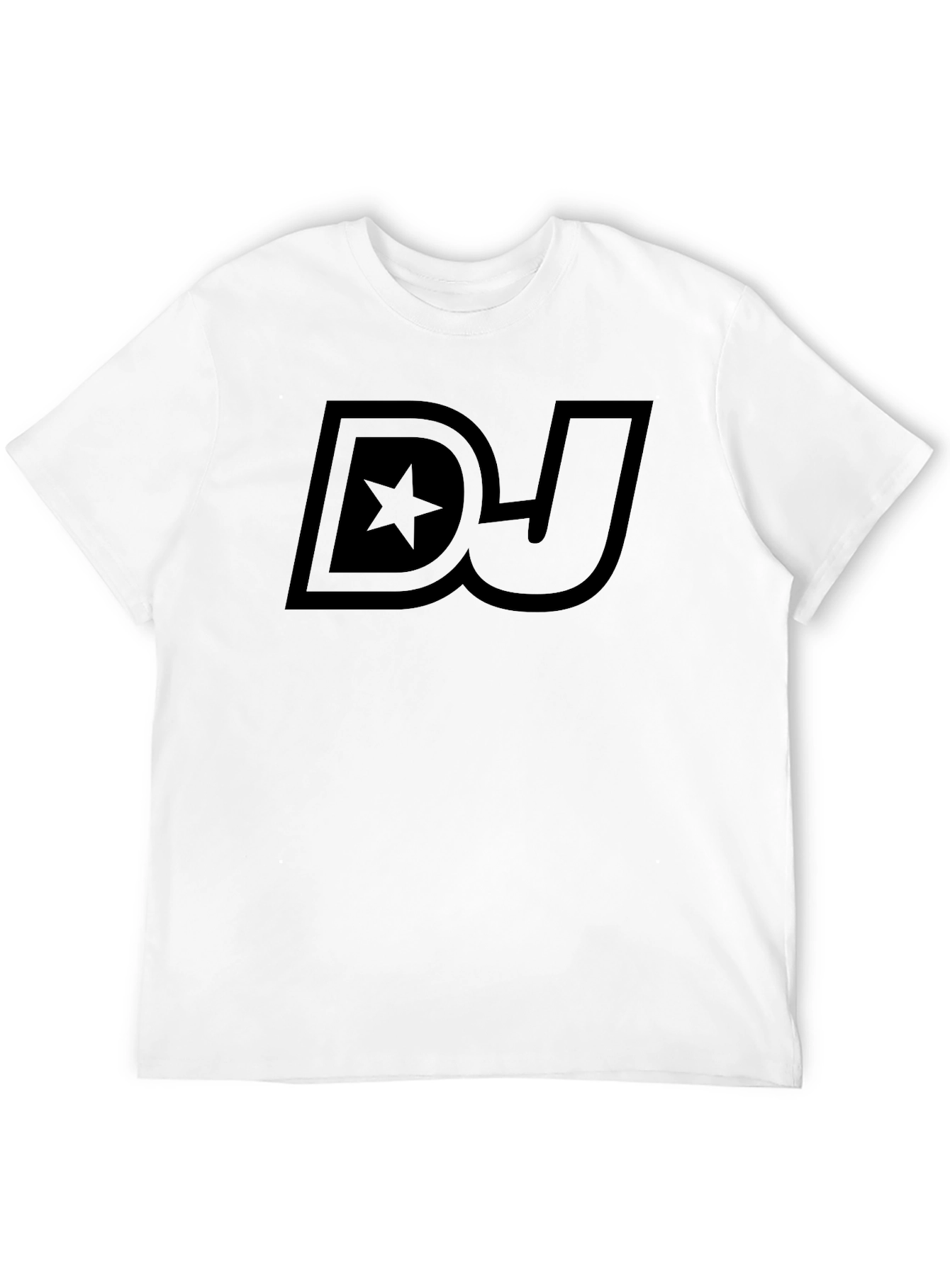 DJ Star Logo Black T-Shirt