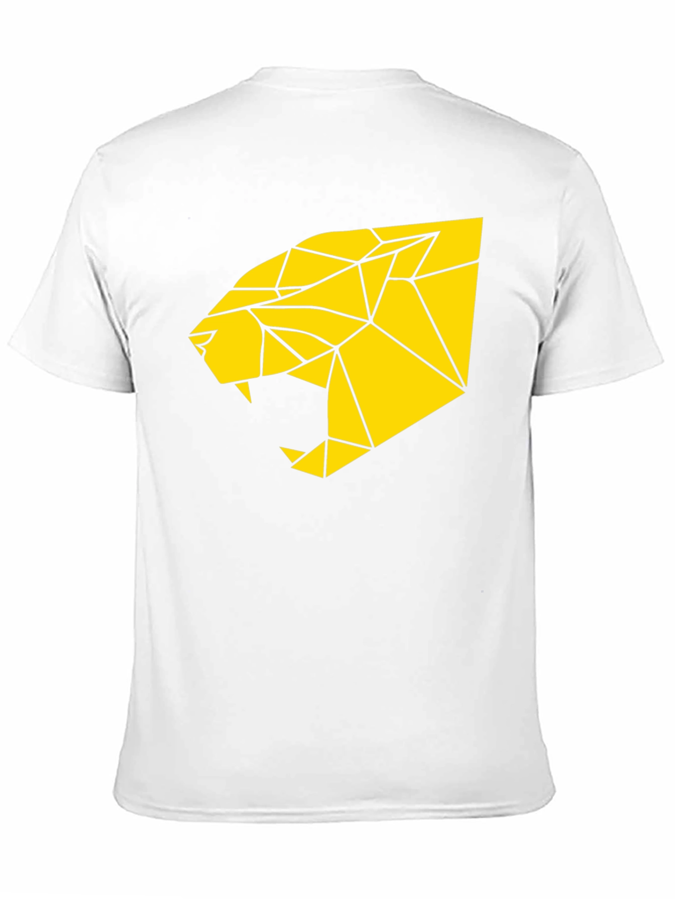 Geometric Panther Graphic Tee - Bold Statement Shirt