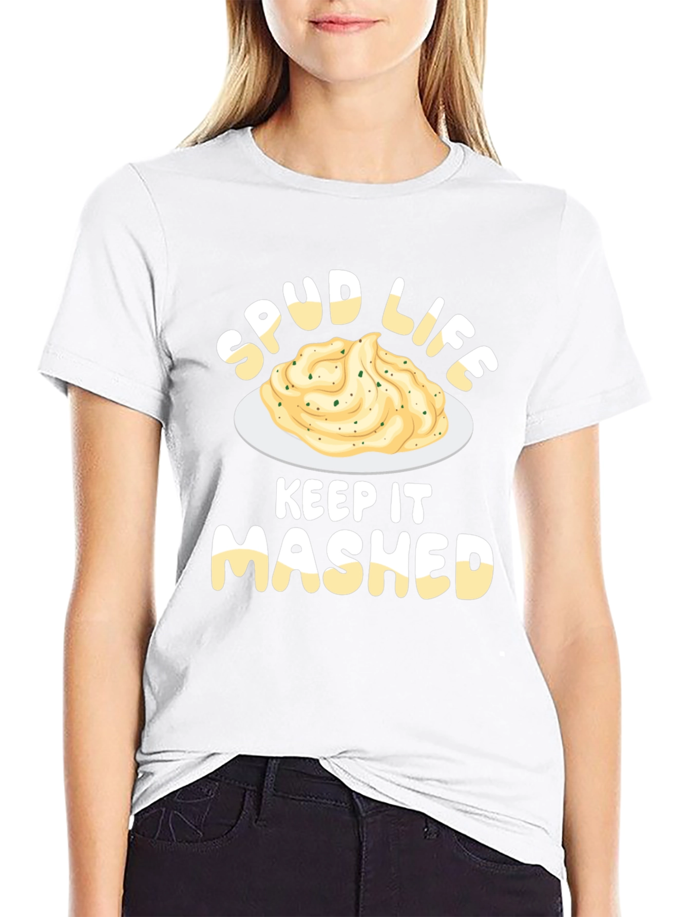 Spud Life T-Shirt - Keep It Mashed Potato Tee