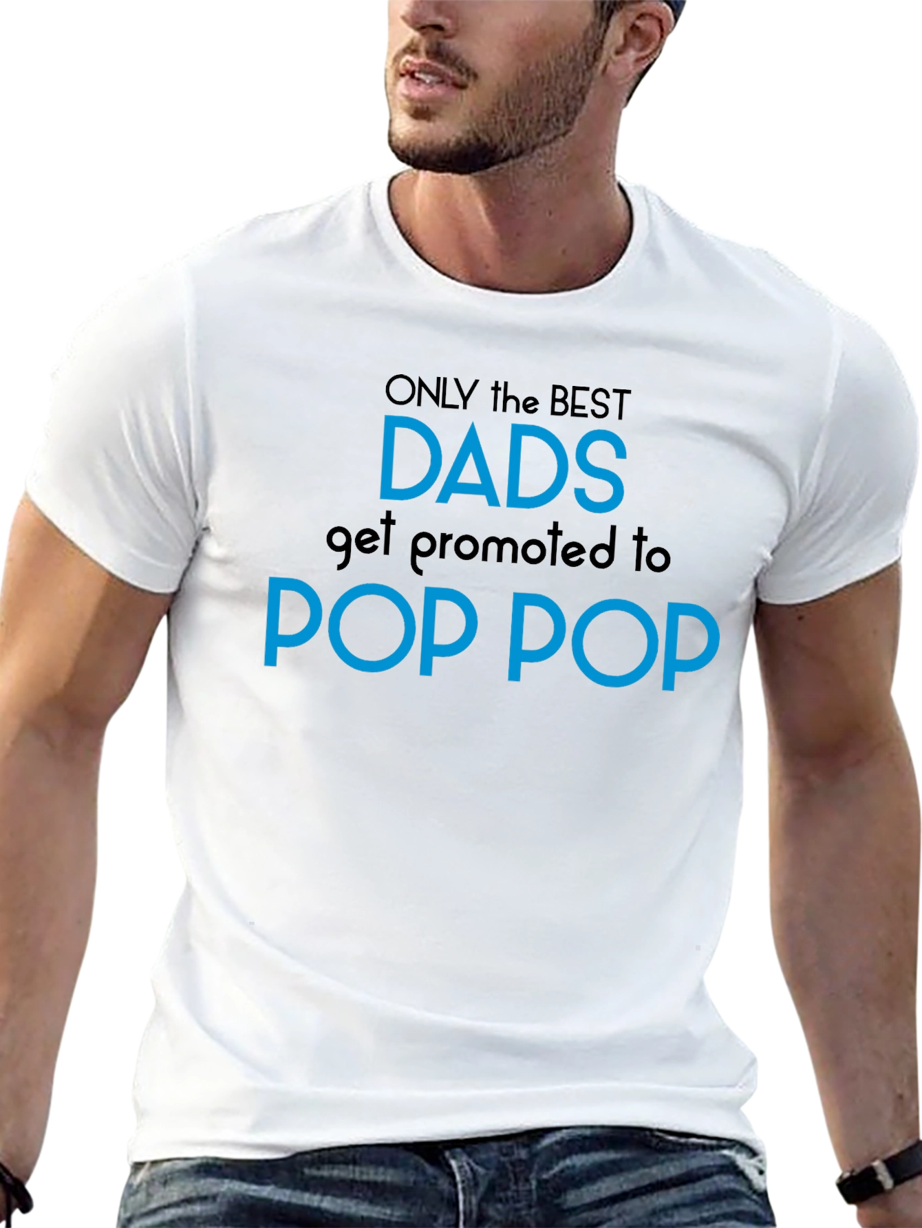 Best Dads Promoted to Pop Pop T-Shirt