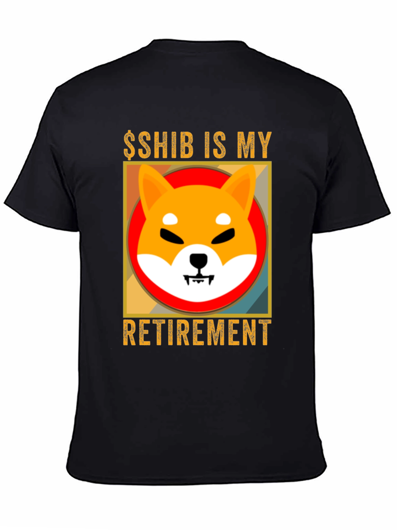 Shiba Inu Crypto Retirement T-Shirt