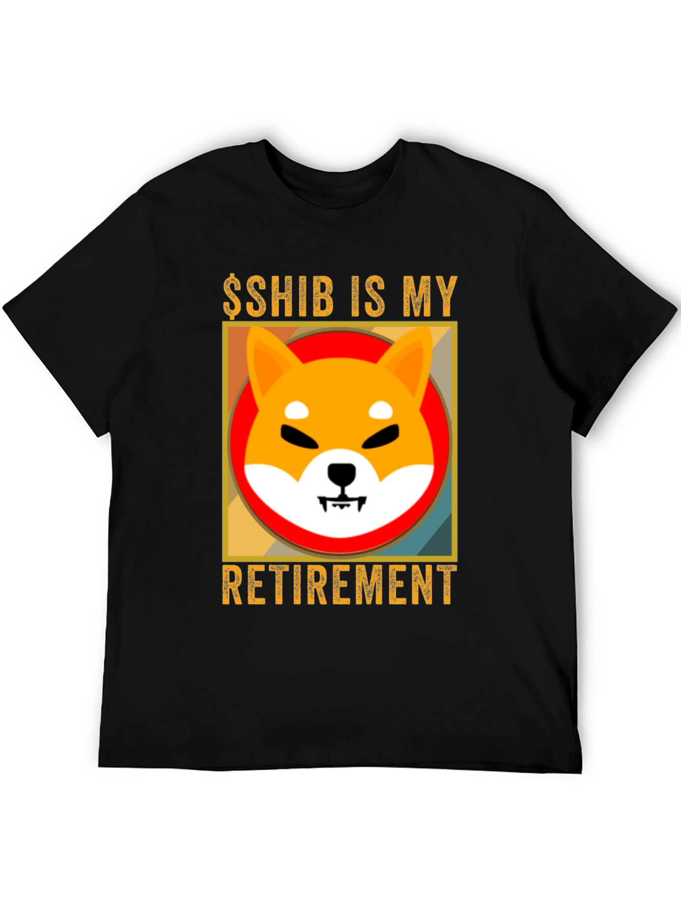 Shiba Inu Crypto Retirement T-Shirt