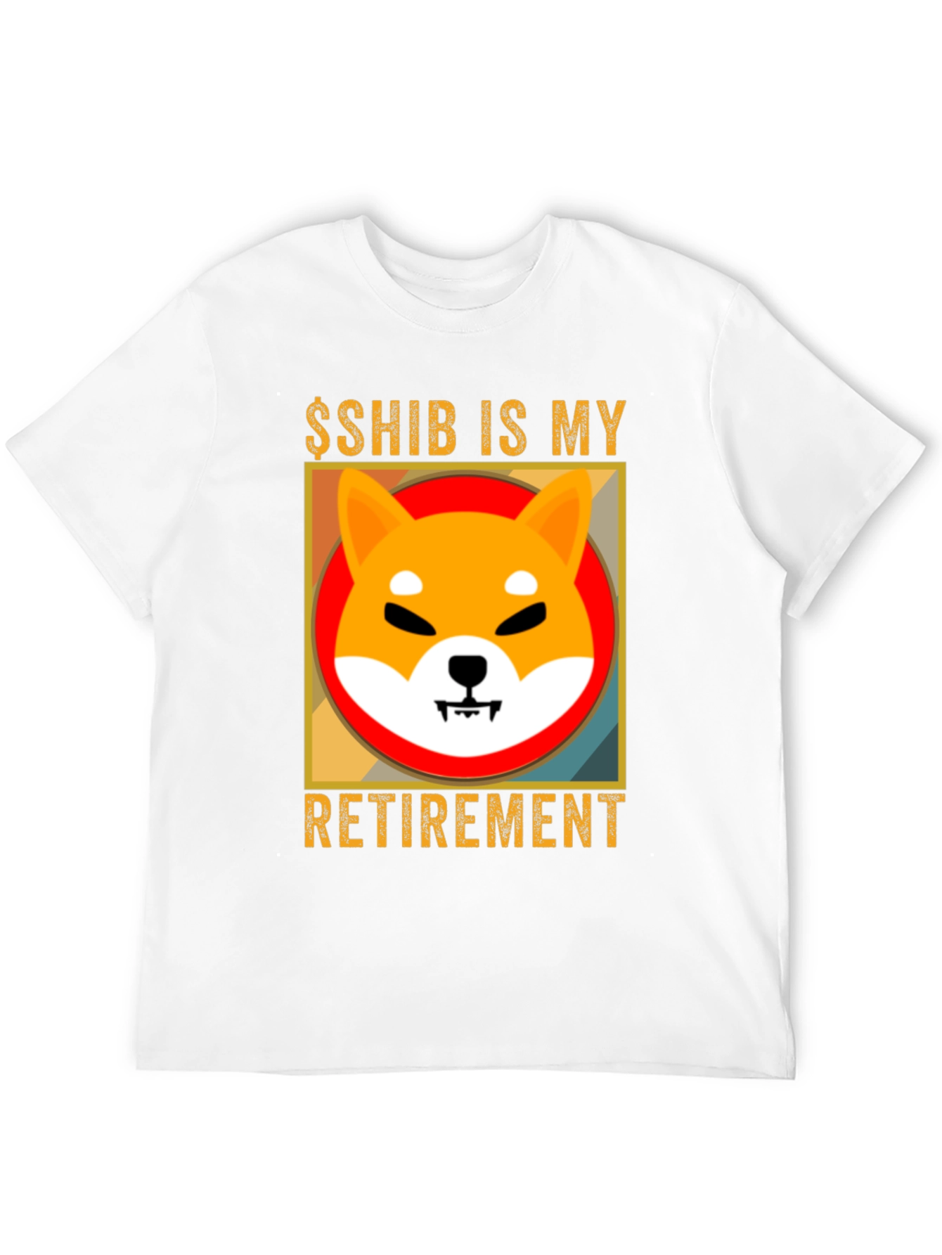 Shiba Inu Crypto Retirement T-Shirt