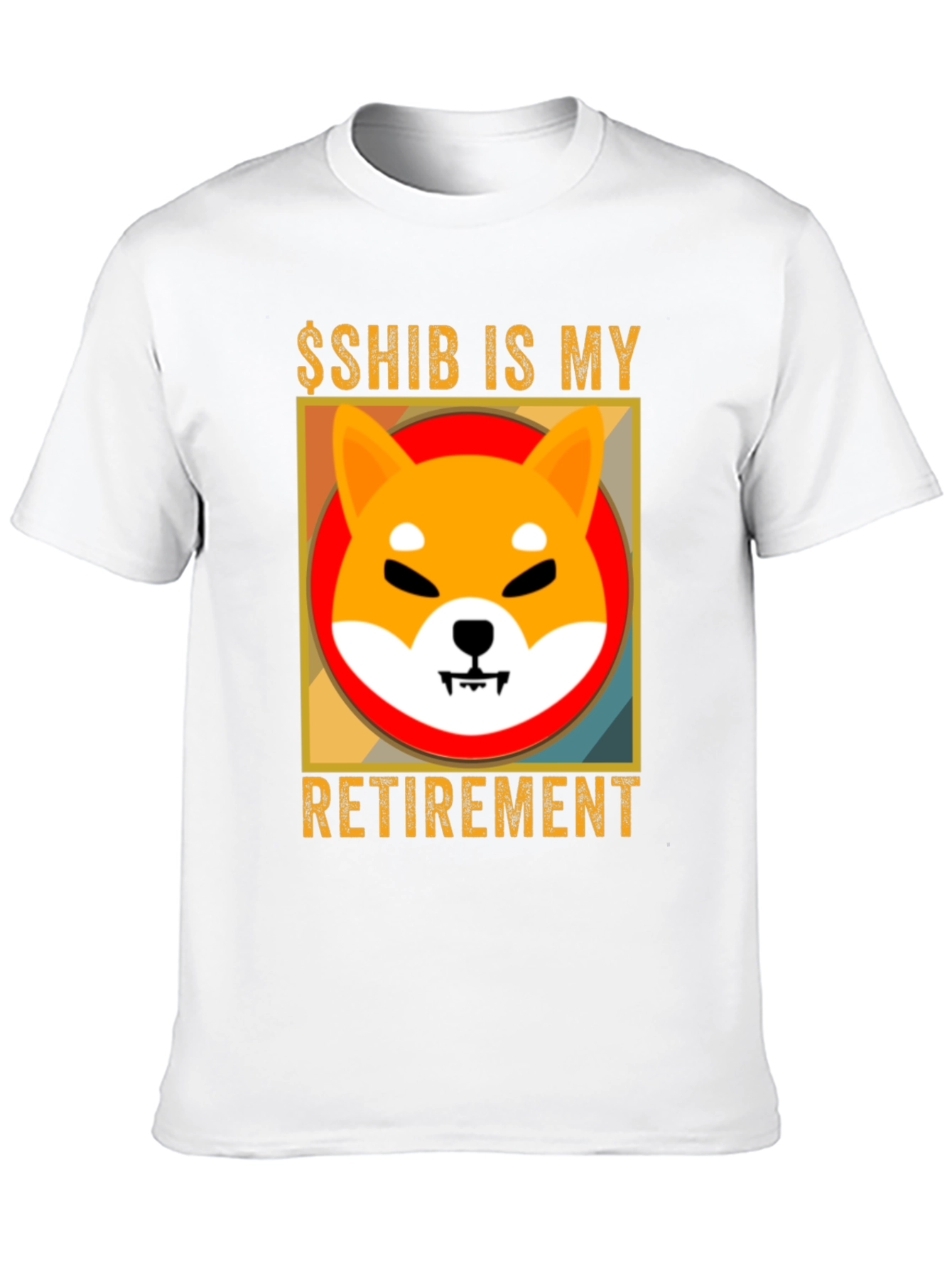Shiba Inu Crypto Retirement T-Shirt