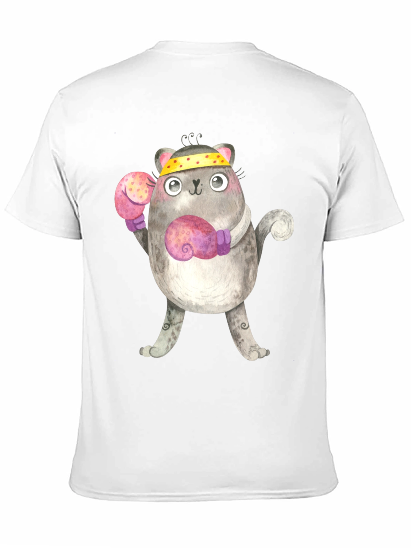Funny Boxing Cat T-Shirt